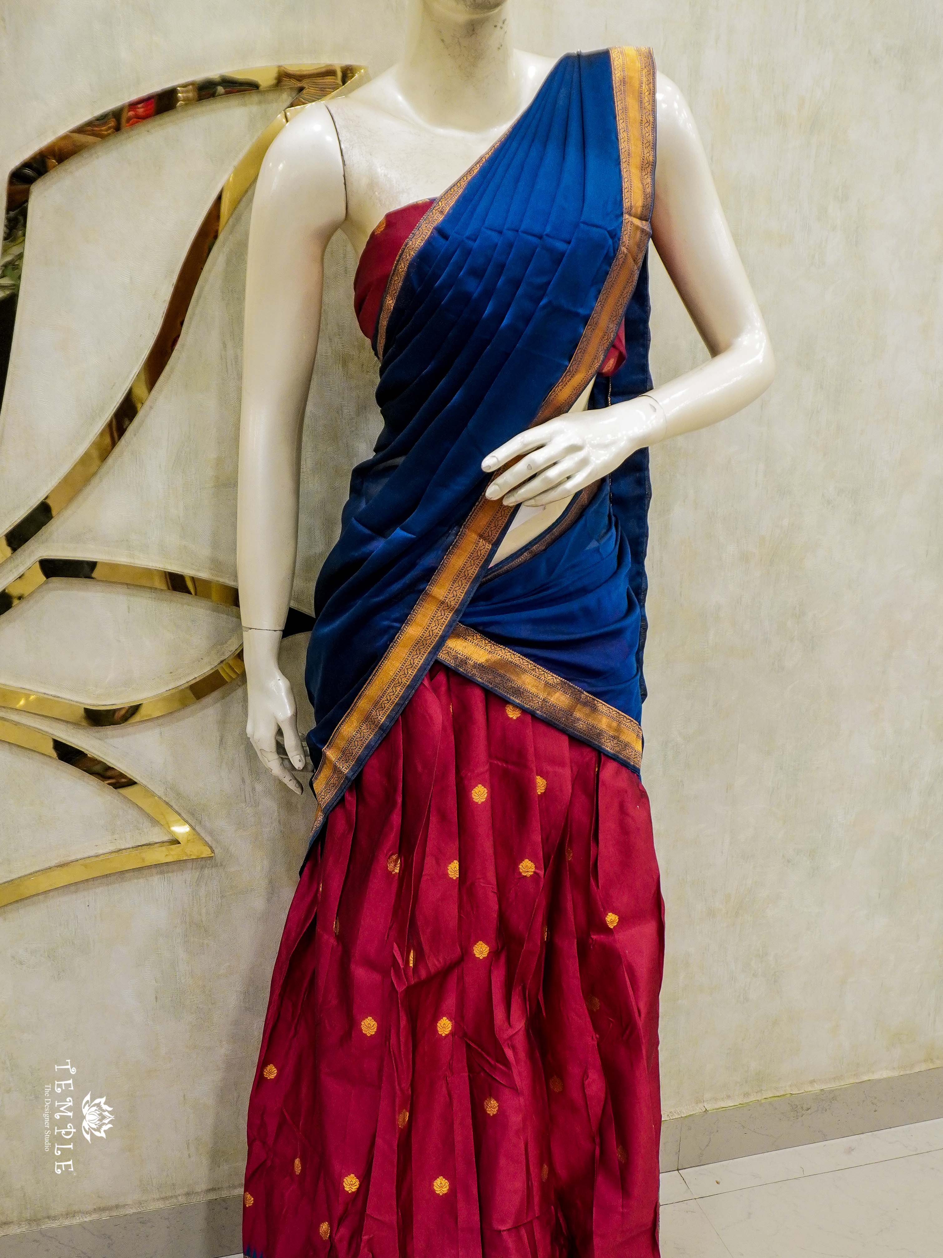 Pattu Pavadai With Dhavani Set | TTDS2482