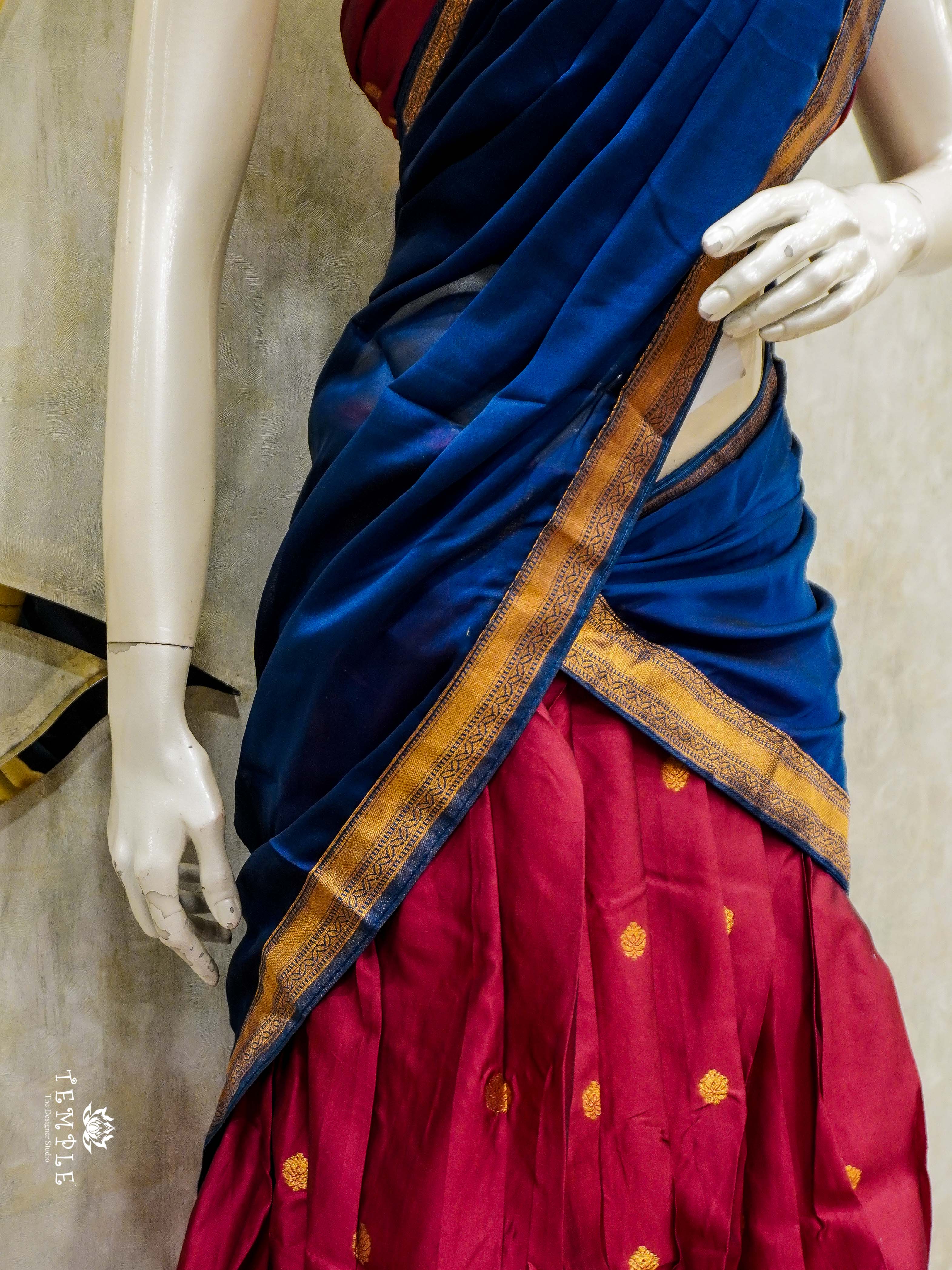 Pattu Pavadai With Dhavani Set | TTDS2482