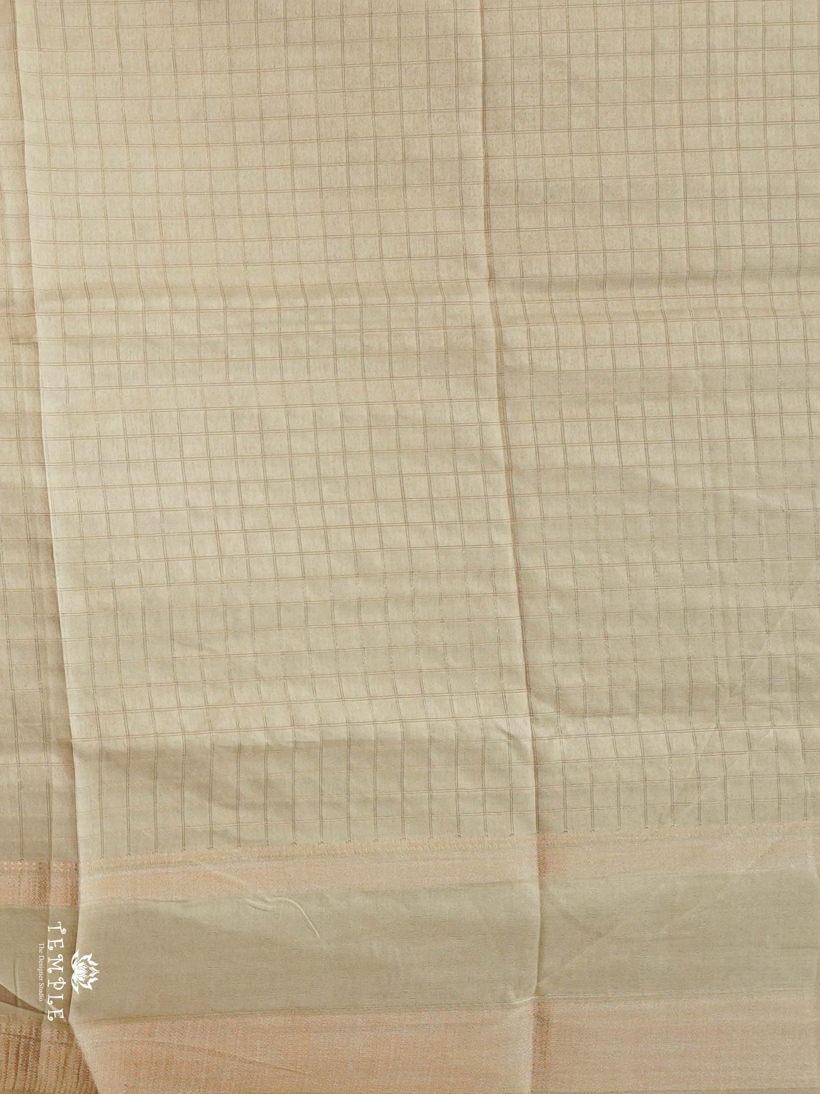 Fancy Checked Saree | TTDS2957