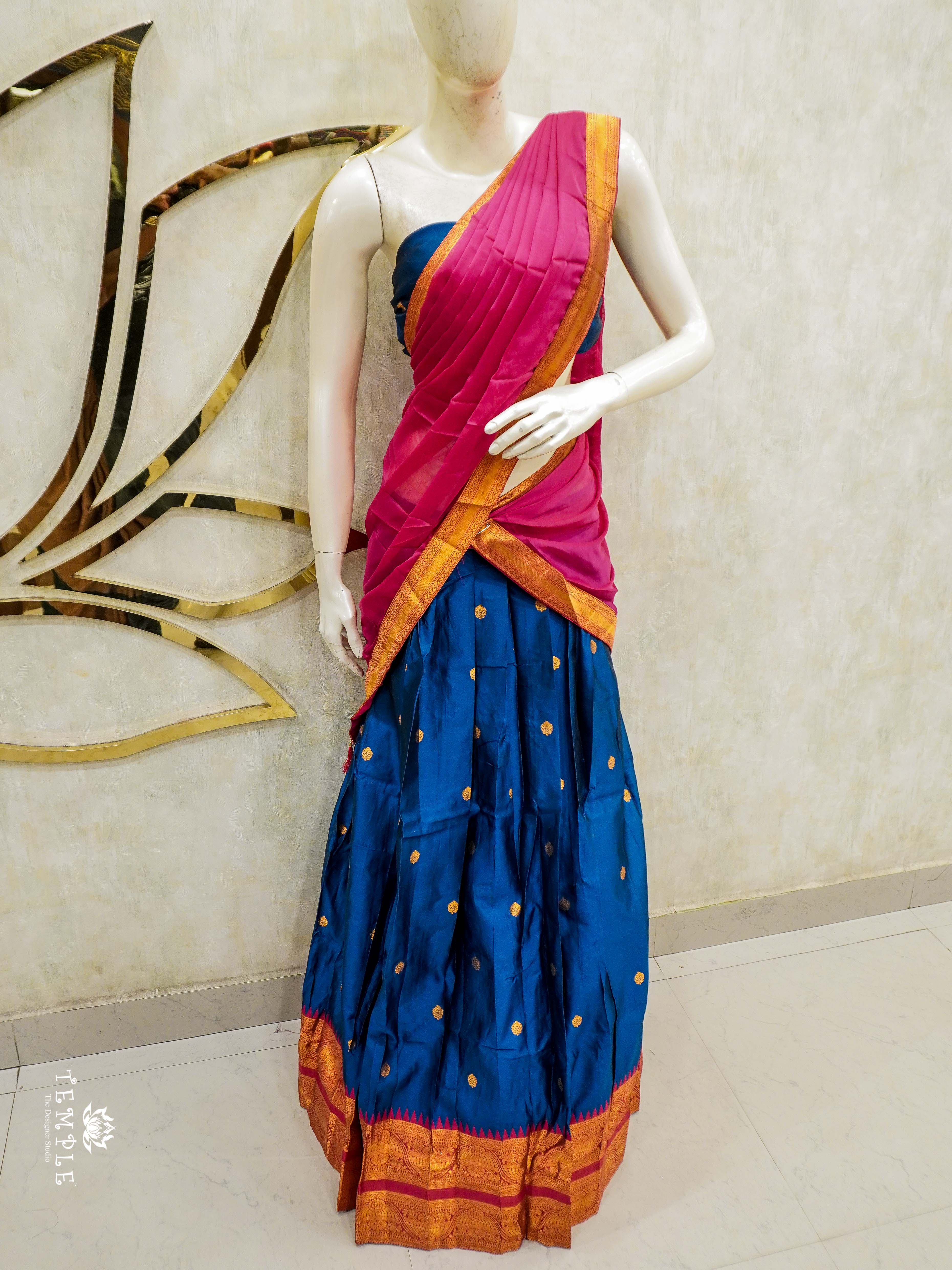 Pattu Pavadai With Dhavani Set | TTDS2482