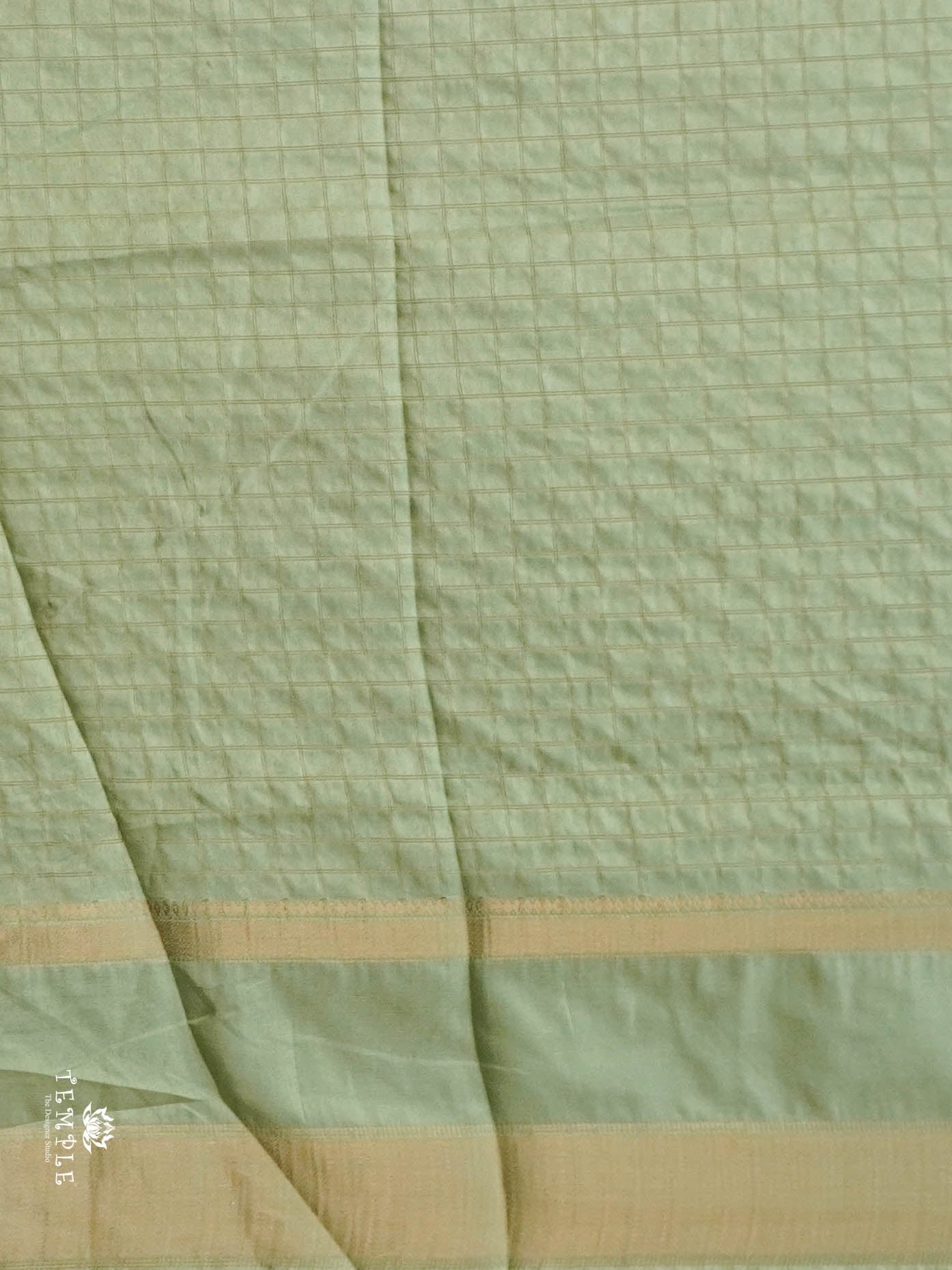 Fancy Checked Saree | TTDS2957