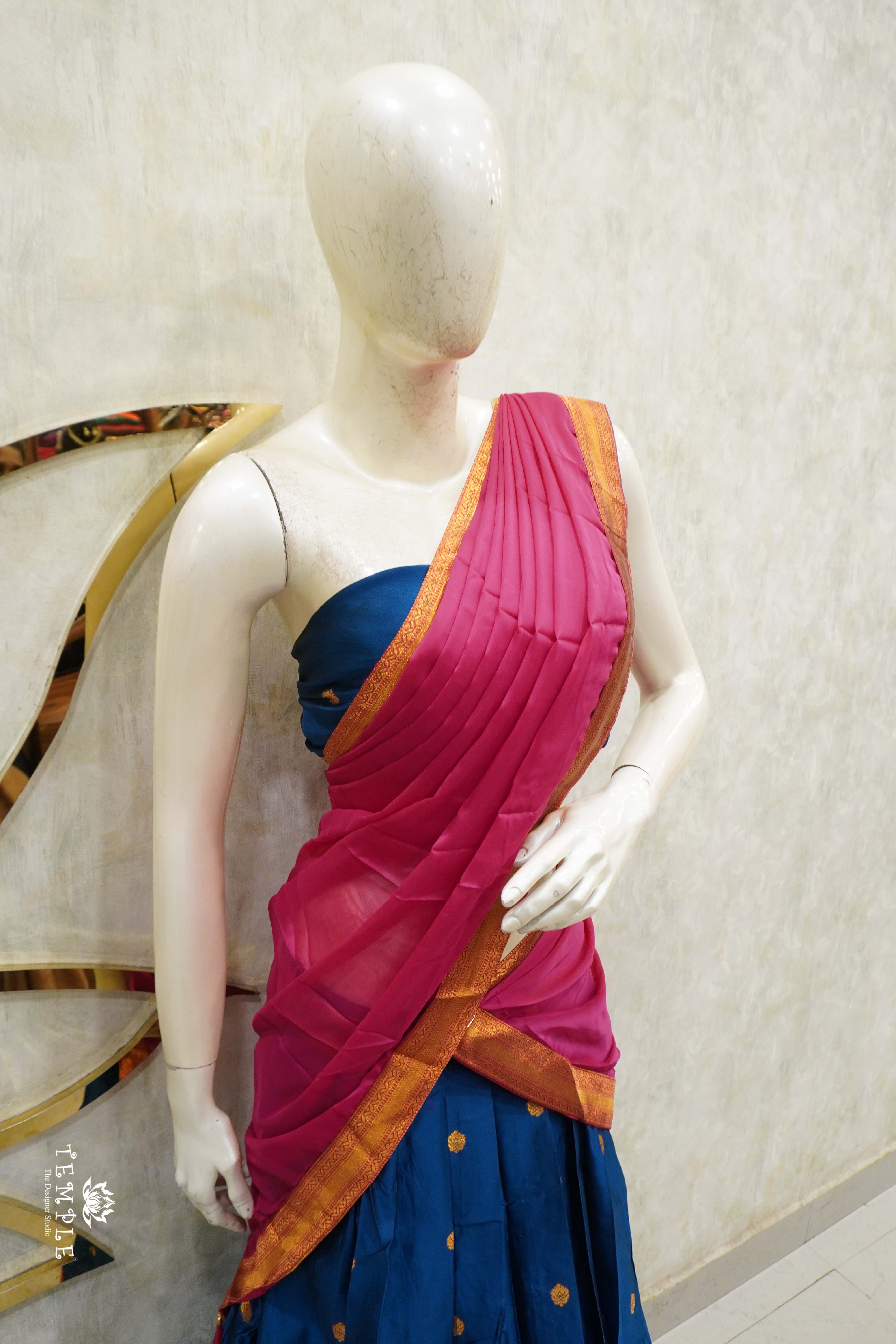 Pattu Pavadai With Dhavani Set | TTDS2482