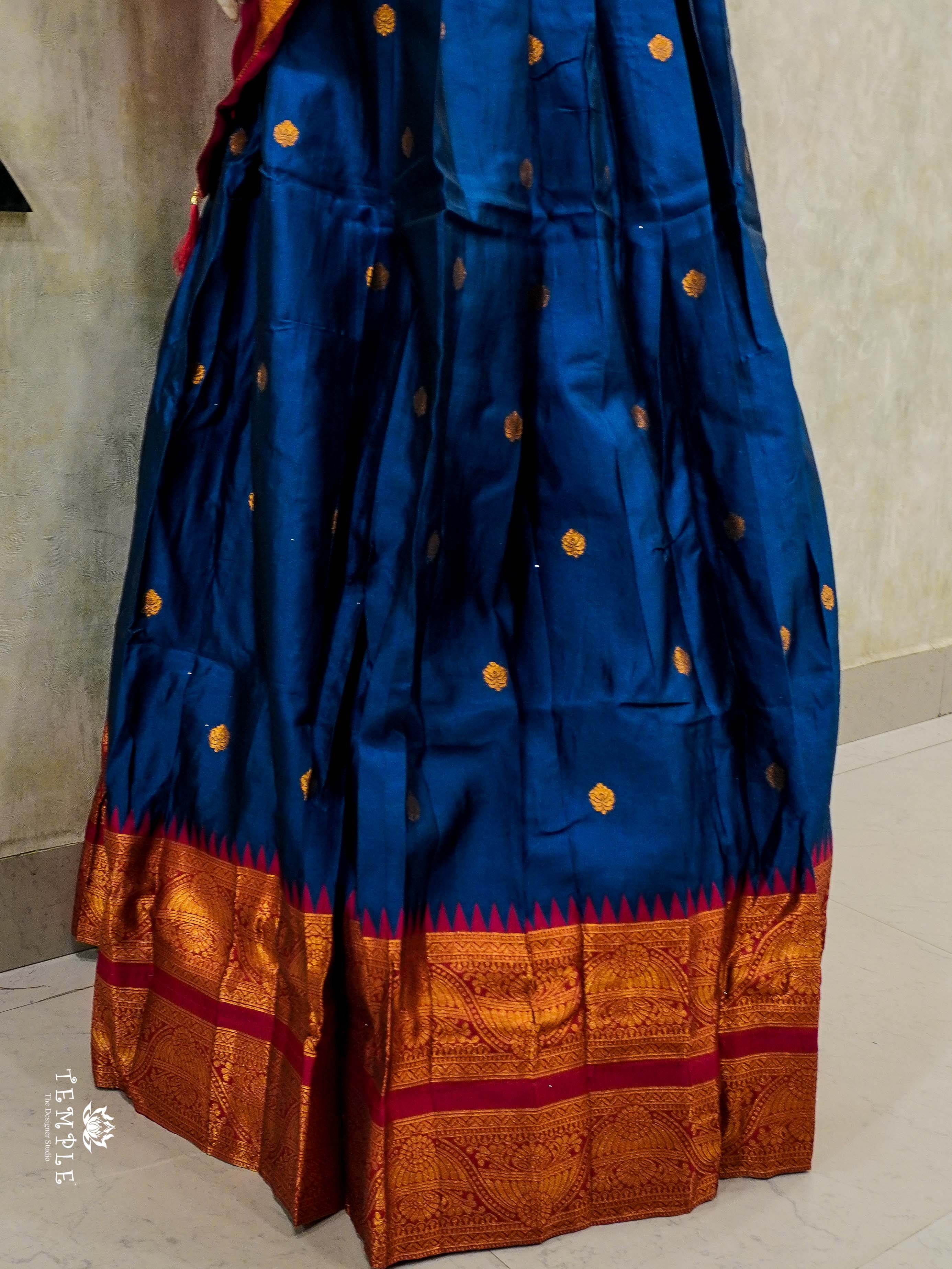 Pattu Pavadai With Dhavani Set | TTDS2482