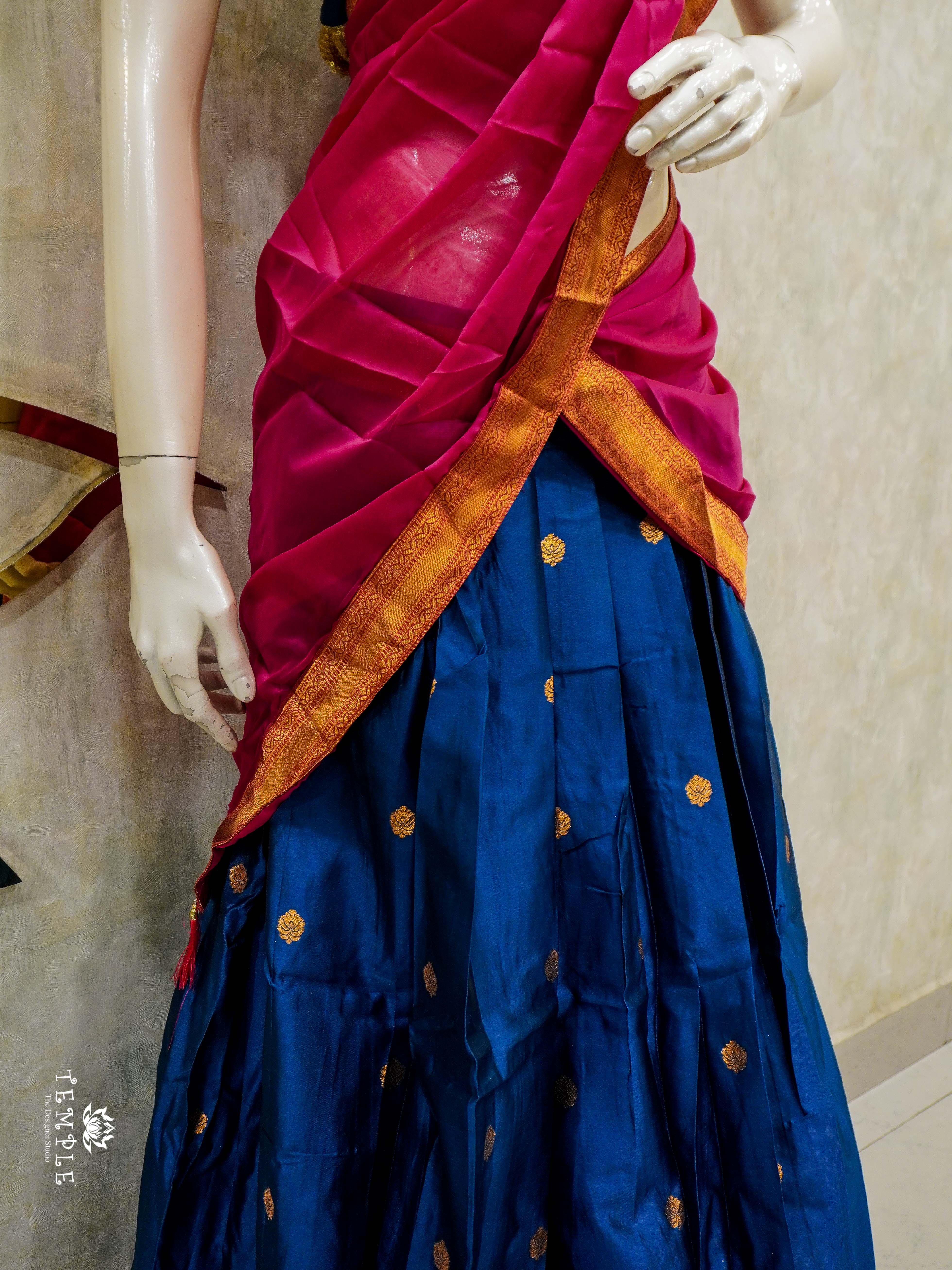 Pattu Pavadai With Dhavani Set | TTDS2482