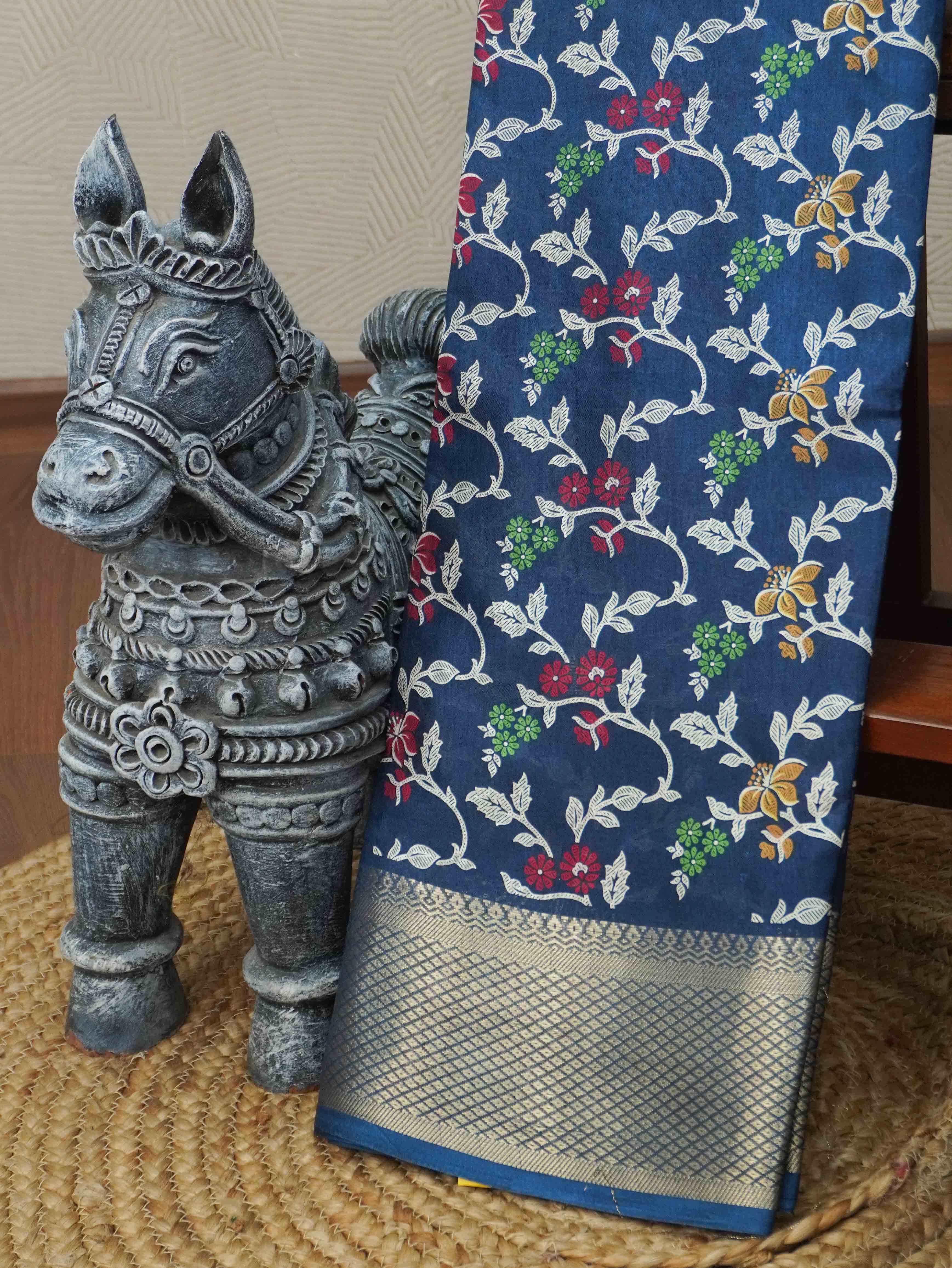 Printed Dola Saree | TTDS3394