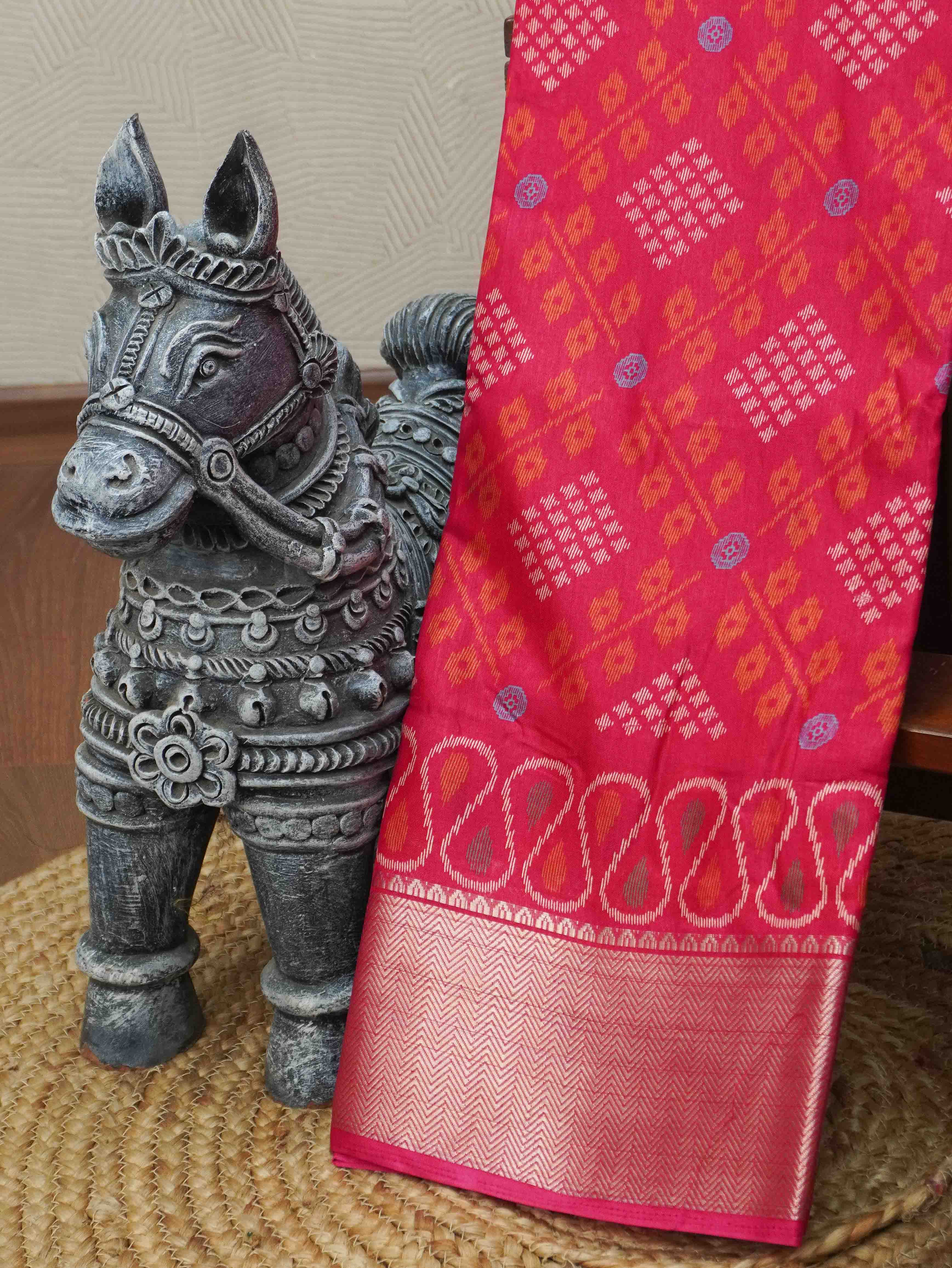 Printed Dola Saree | TTDS3396