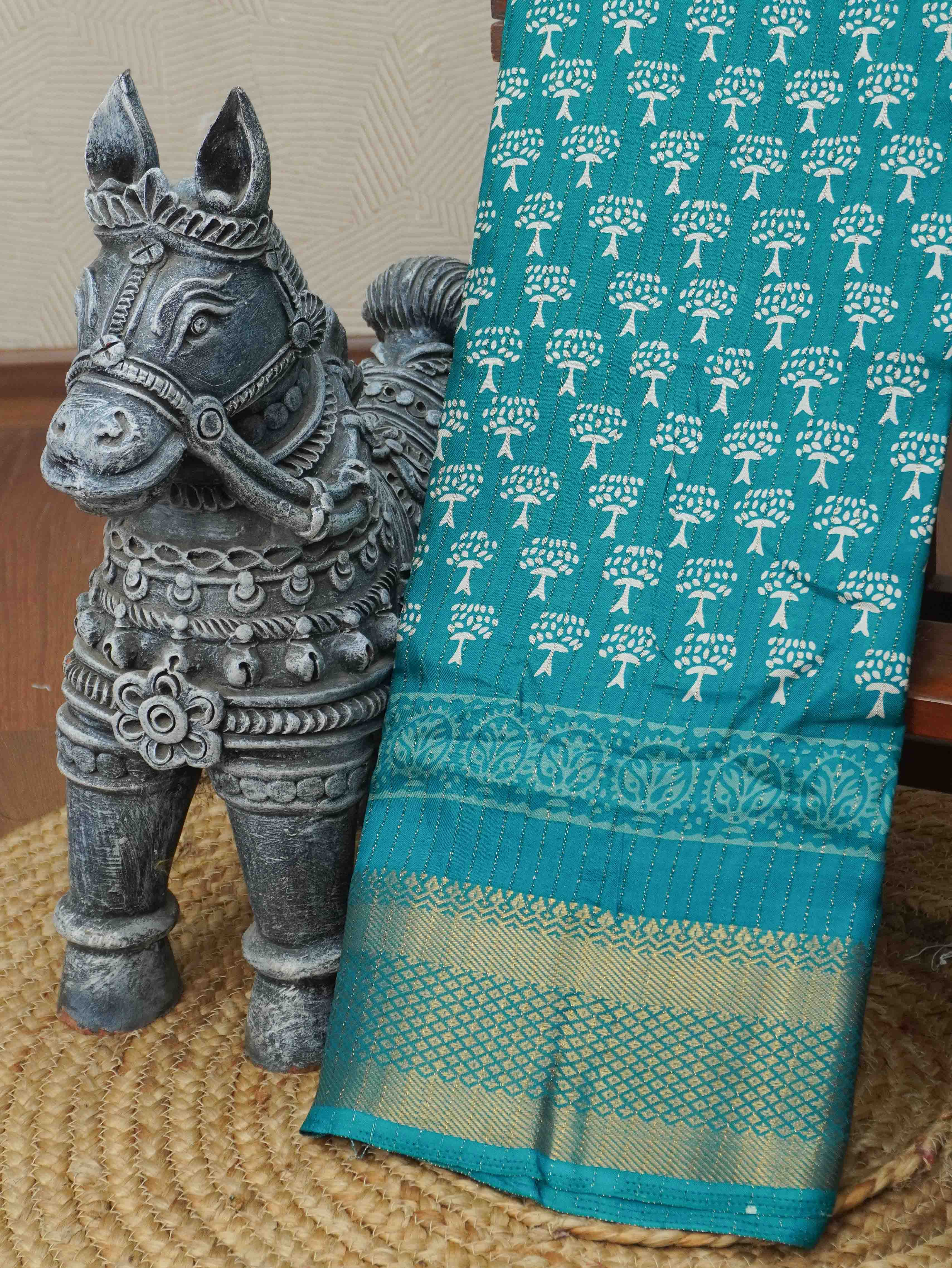 Printed Dola Saree | TTDS3403