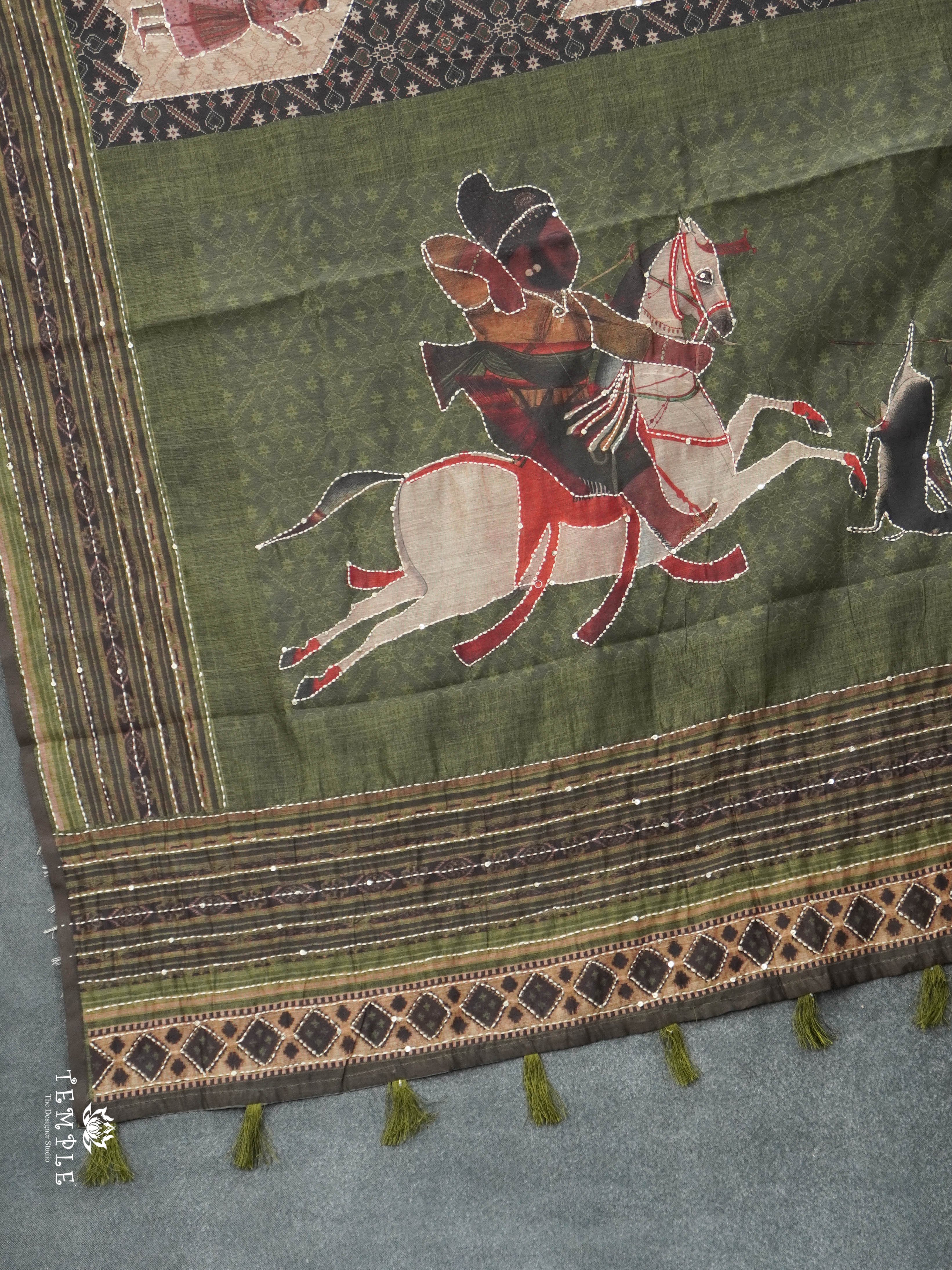 Kantha Work Saree | TTDS2961