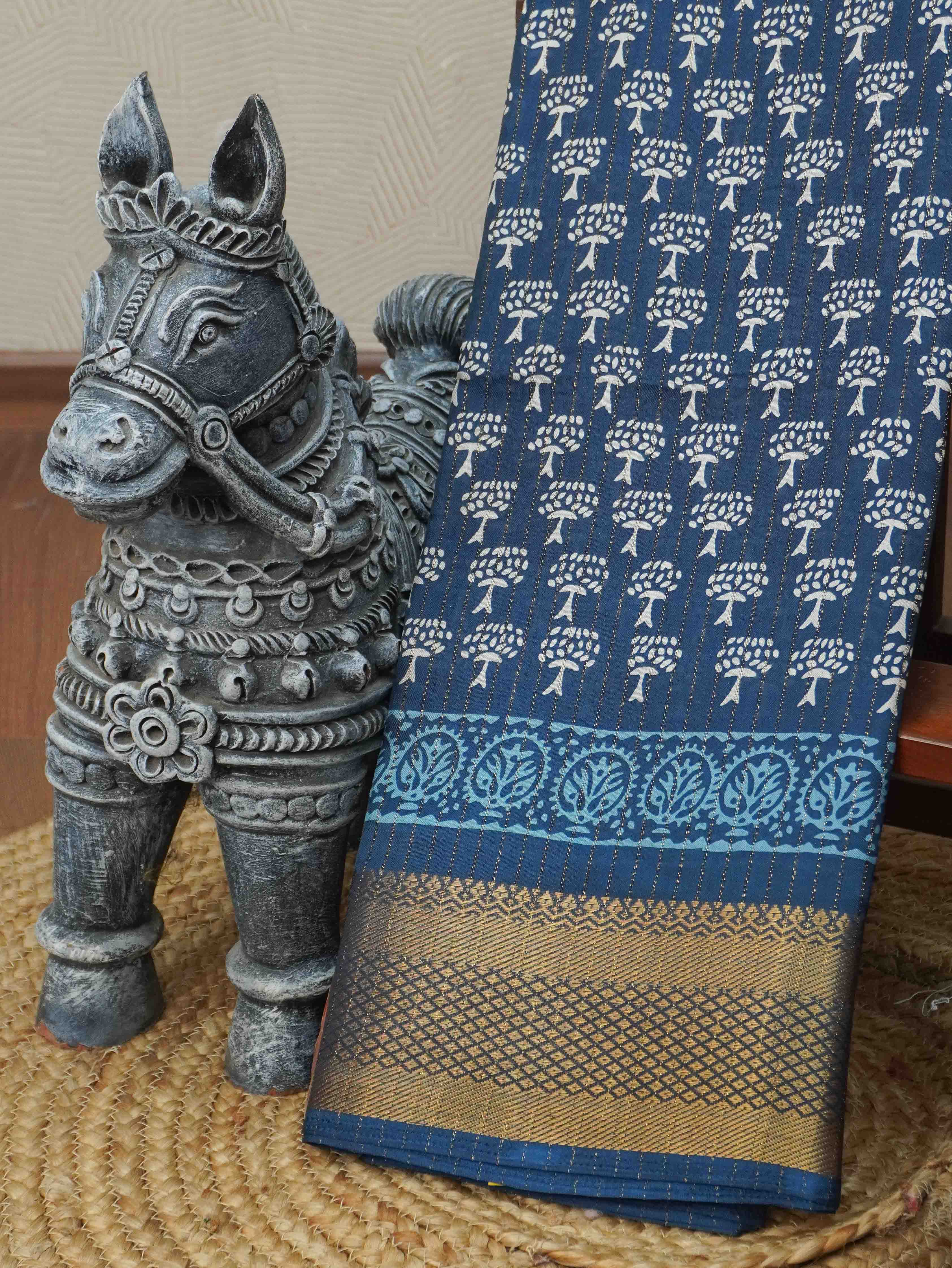 Printed Dola Saree | TTDS3403