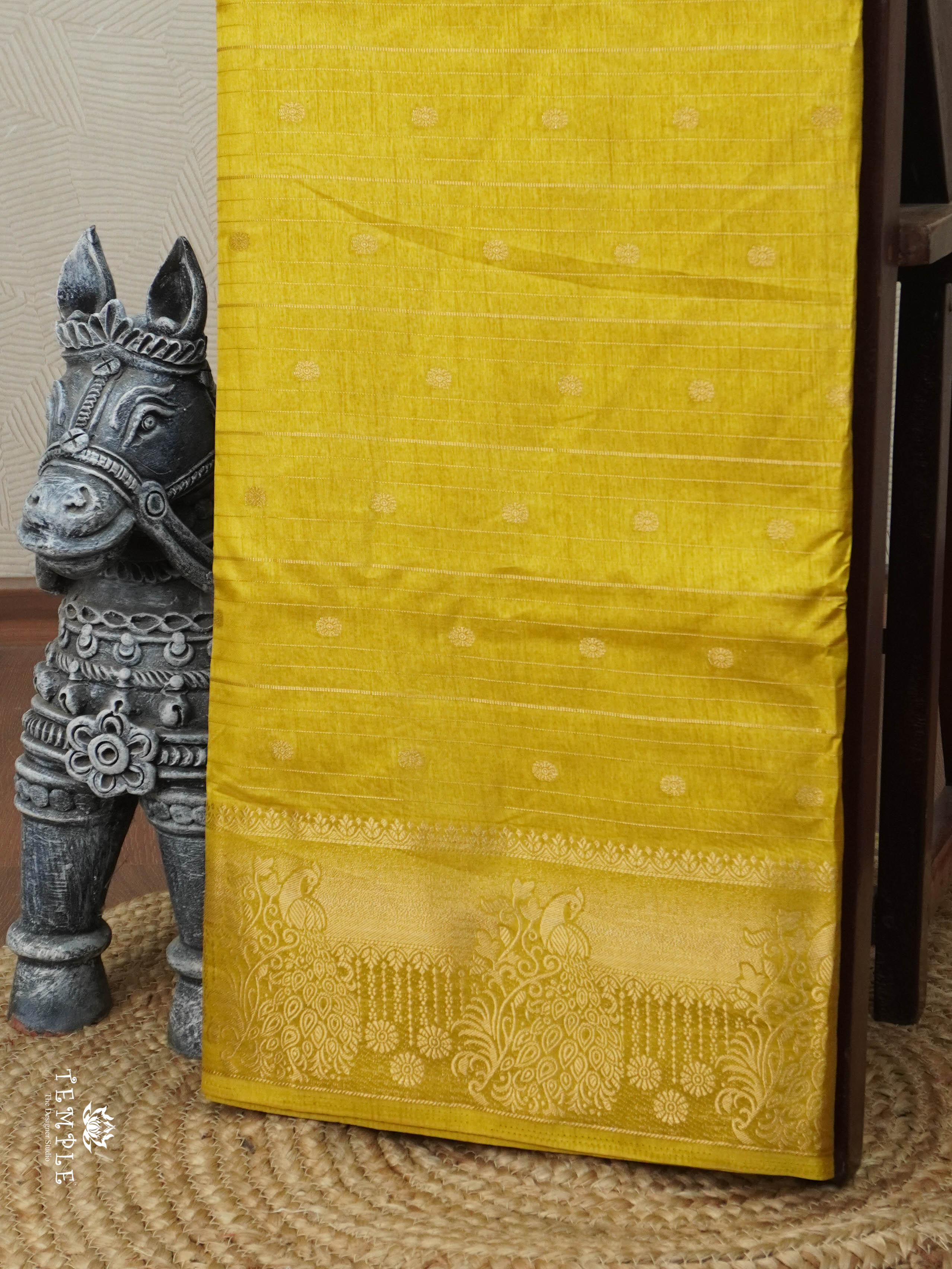 Semi Tussar Silk Saree | TTDS2036