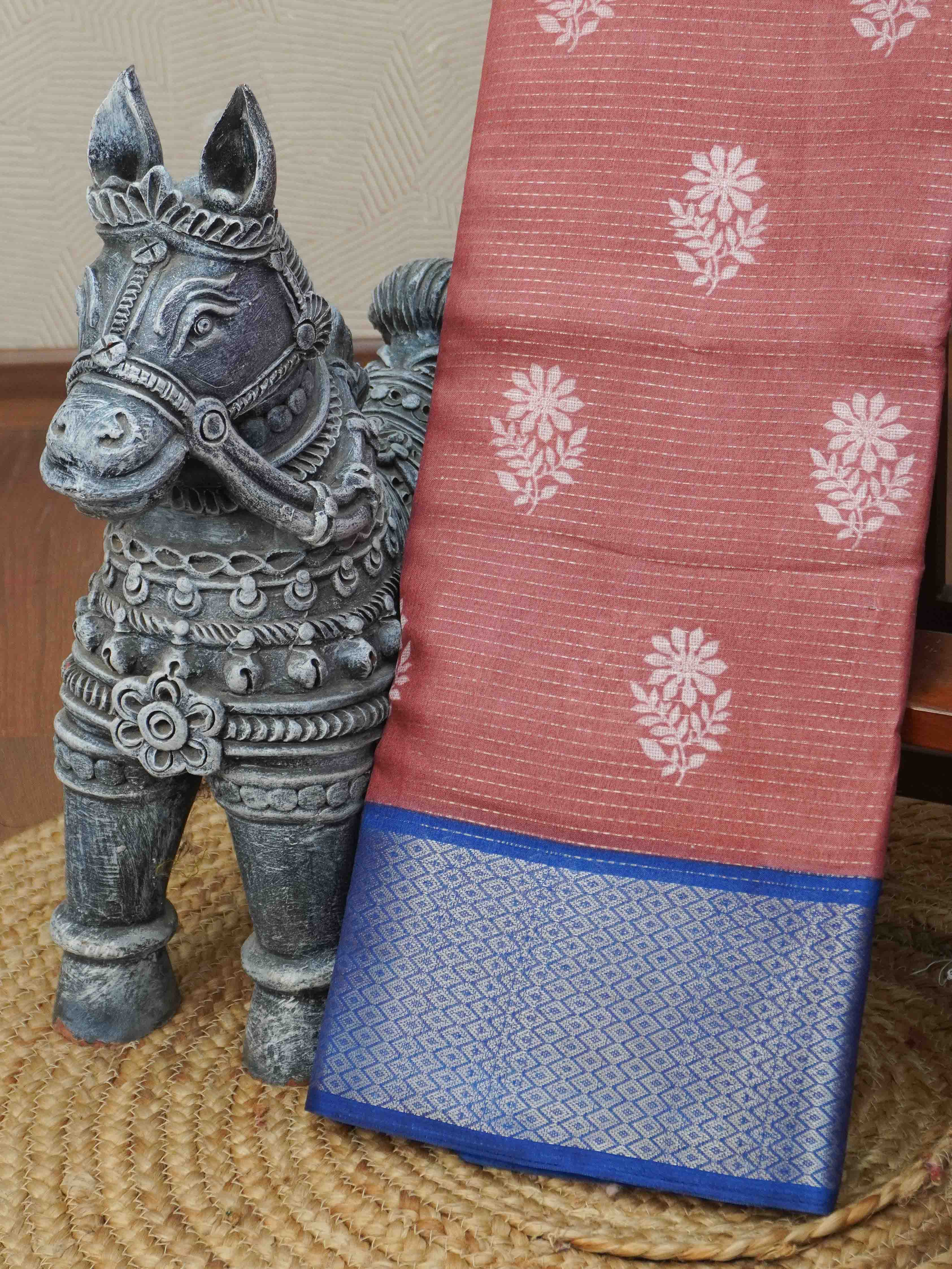 Printed Dola Saree | TTDS3404