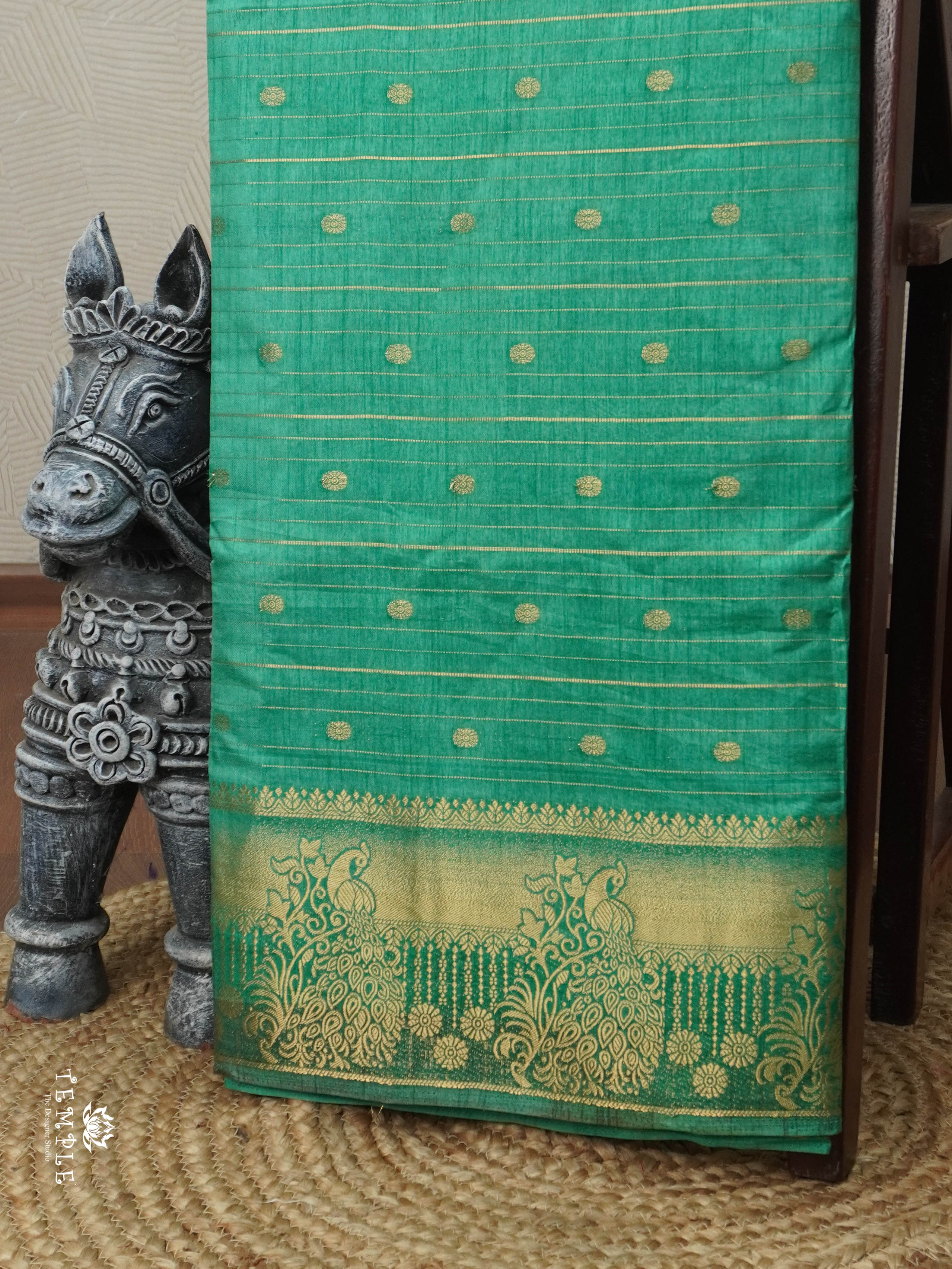 Semi Tussar Silk Saree | TTDS2036