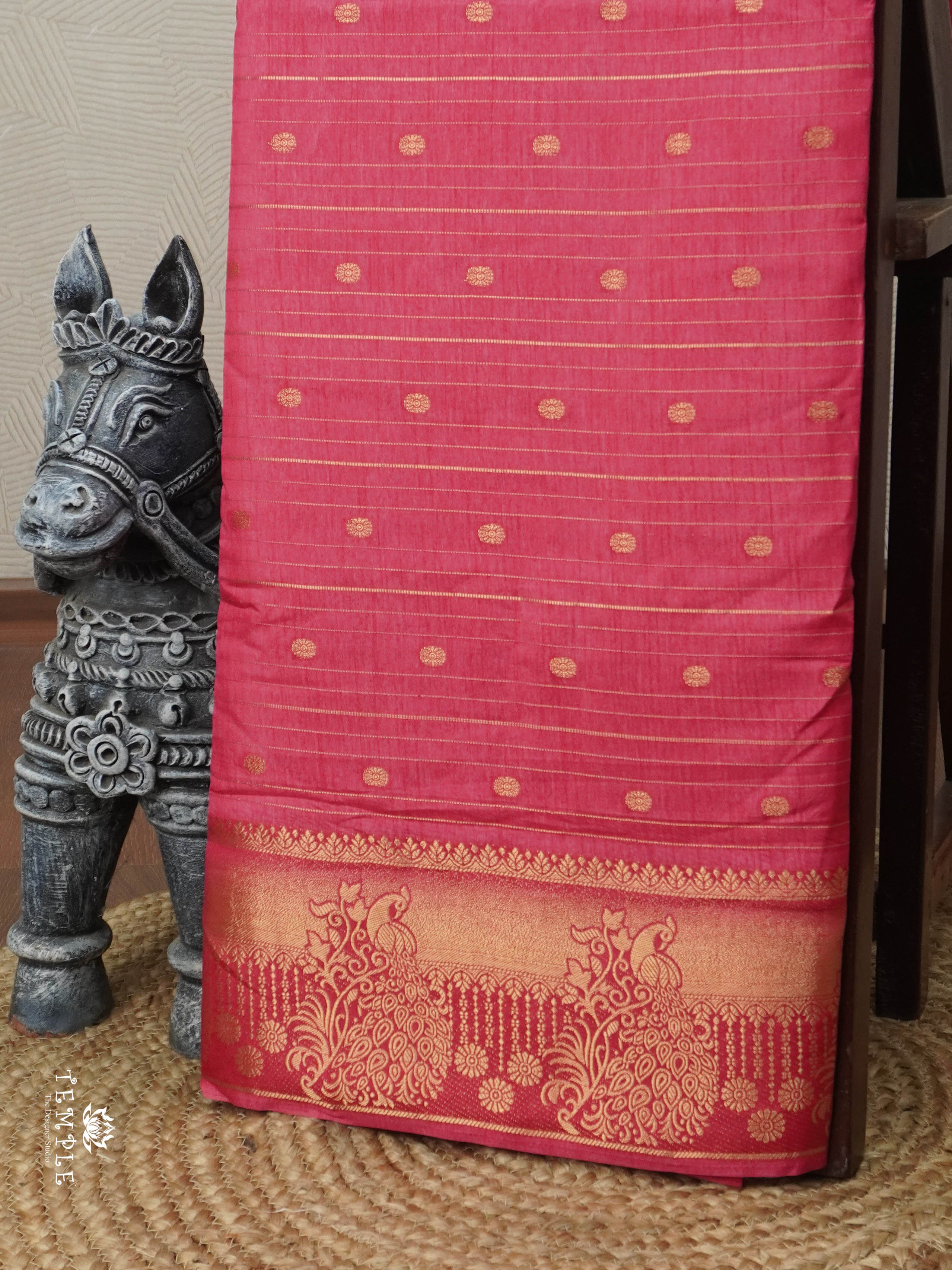 Semi Tussar Silk Saree | TTDS2036