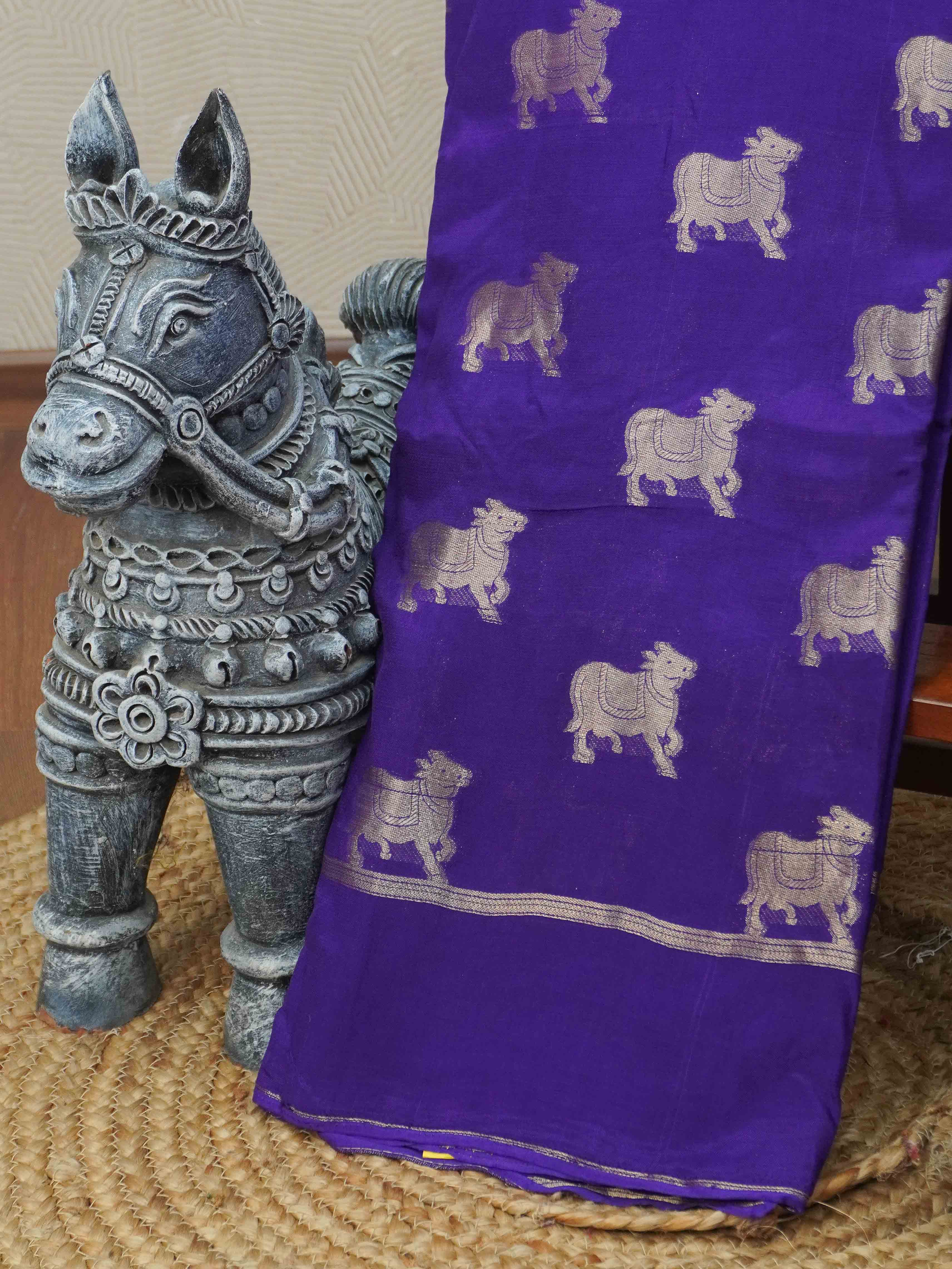 Linen Viscose Saree | TTDS3416