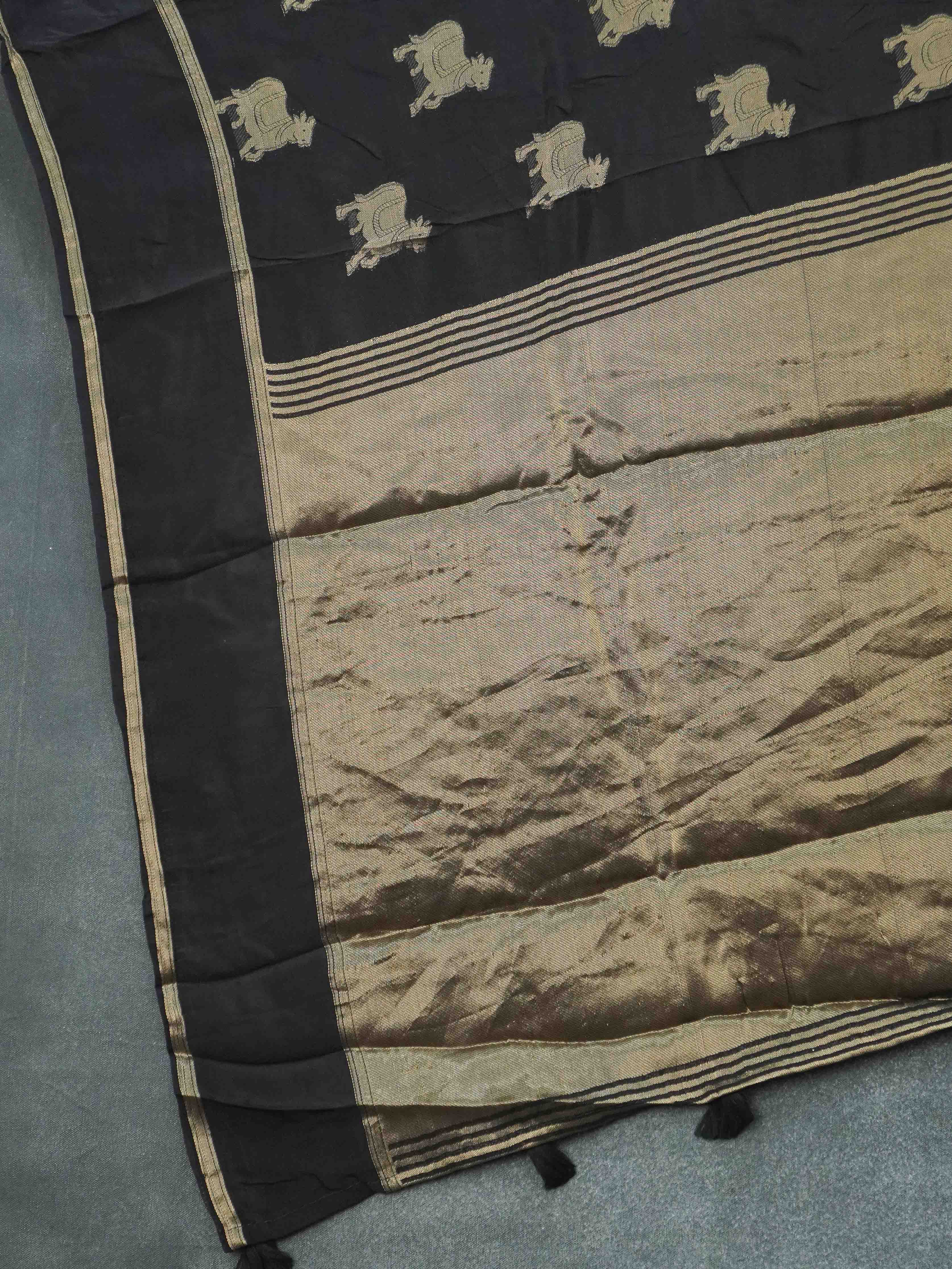 Linen Viscose Saree | TTDS3416