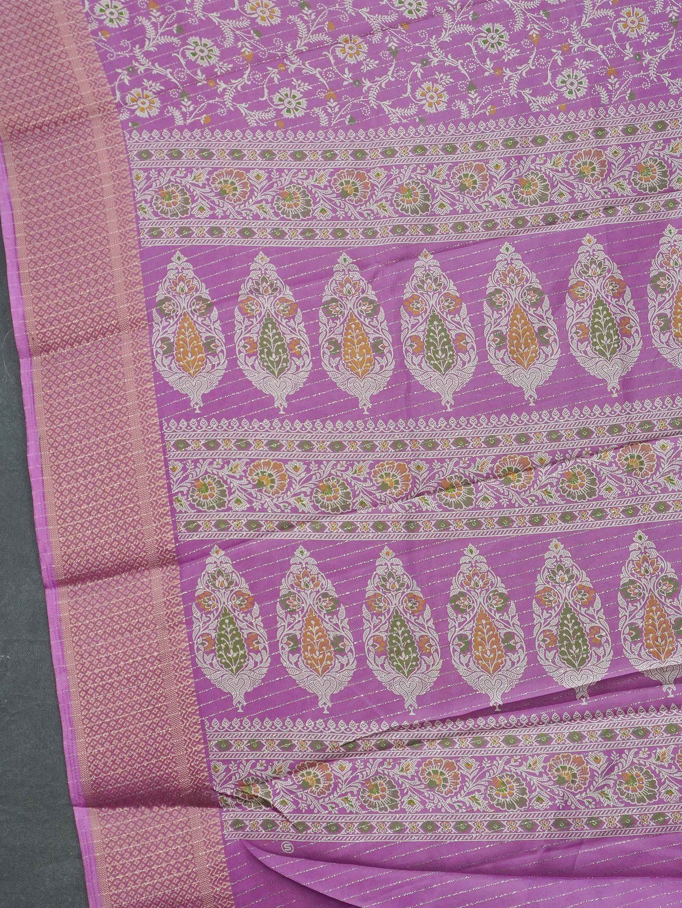 Printed Dola Saree | TTDS3400