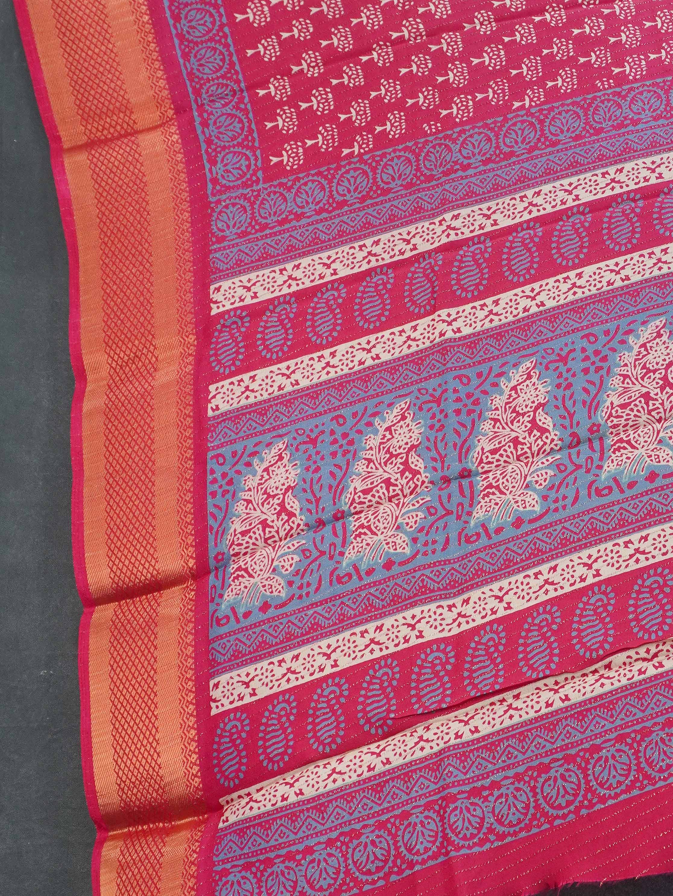 Printed Dola Saree | TTDS3403