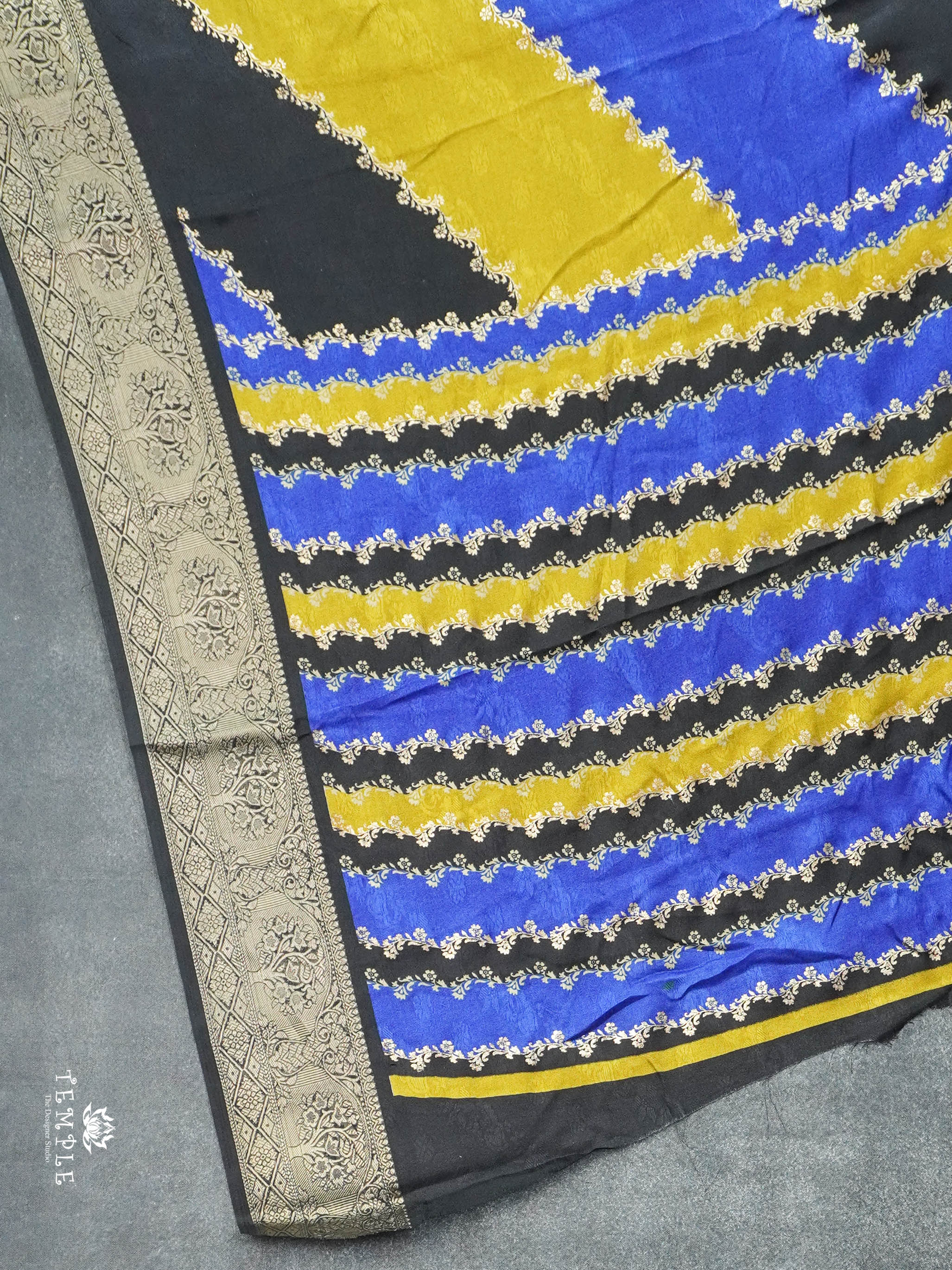 Georgette Saree With Leheriya Pattern | TTDS2966