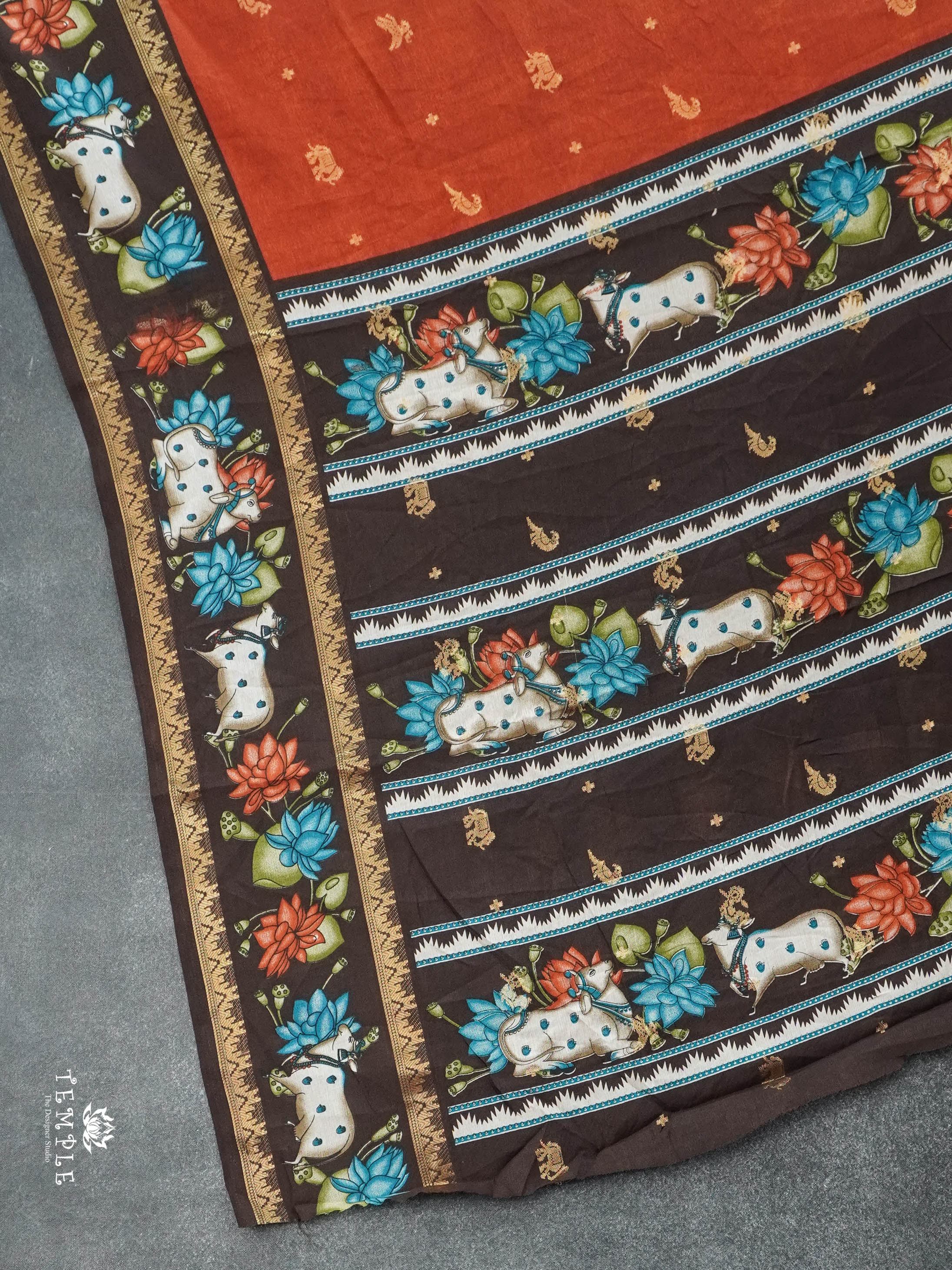 Sungudi Cotton Saree | TTDS2968