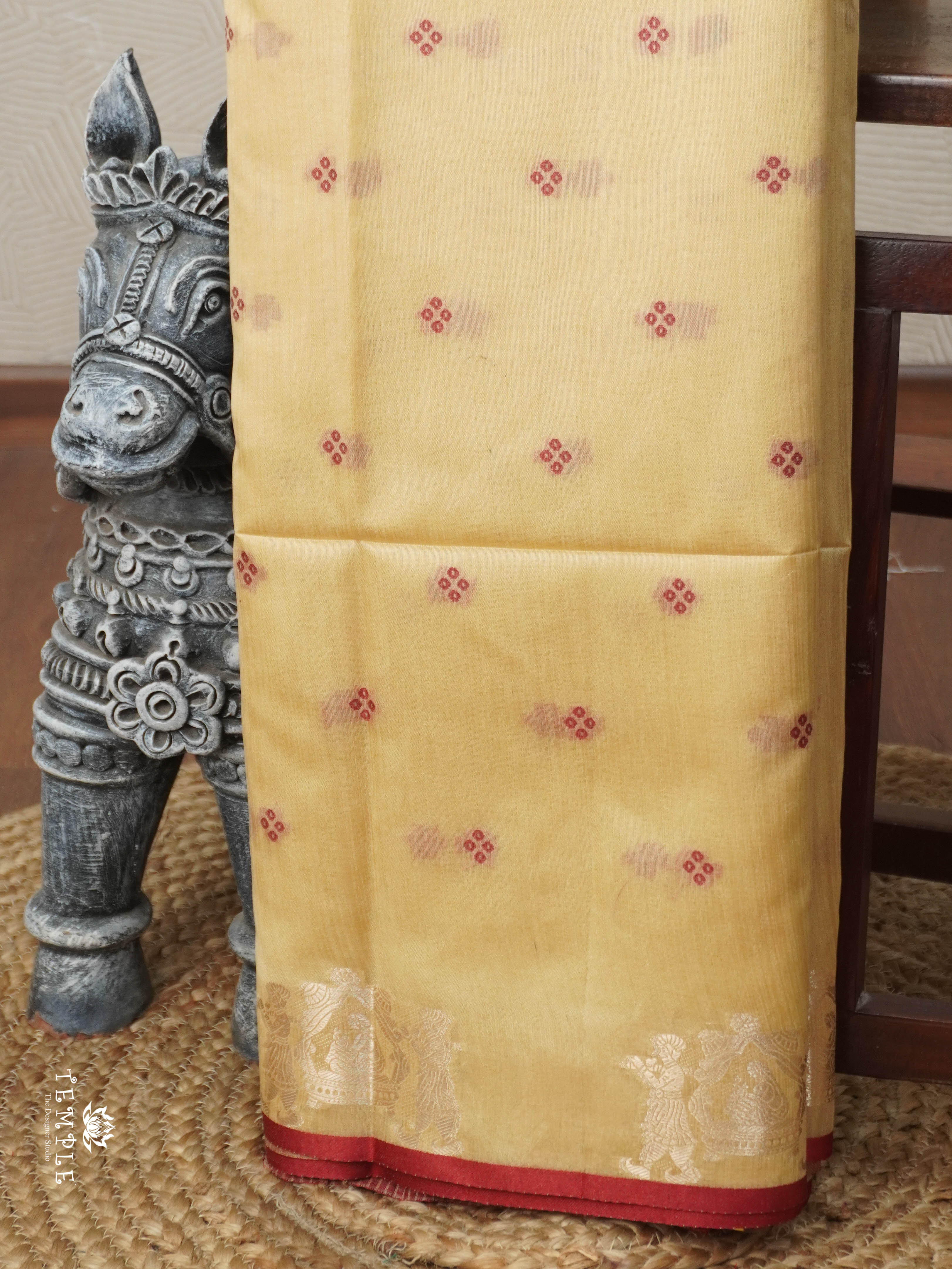 Raw Silk Saree | TTDS2969