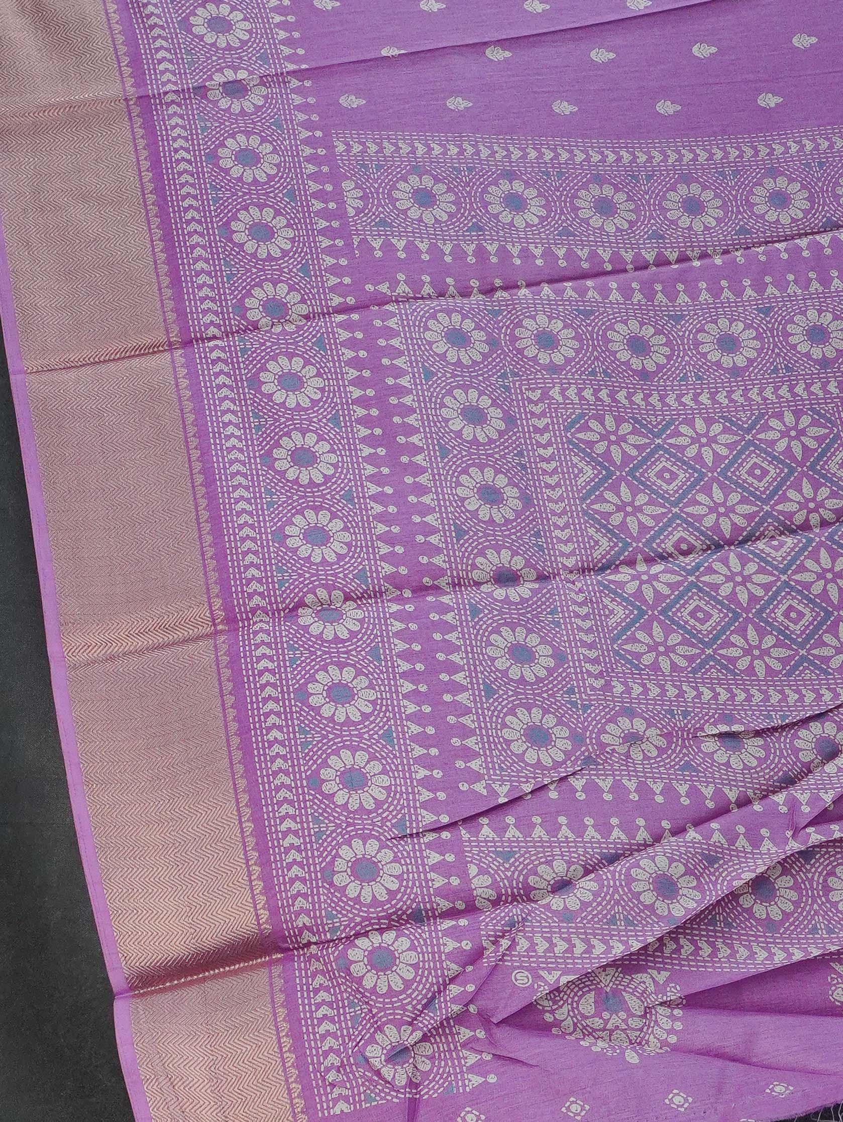 Printed Dola Saree | TTDS3397