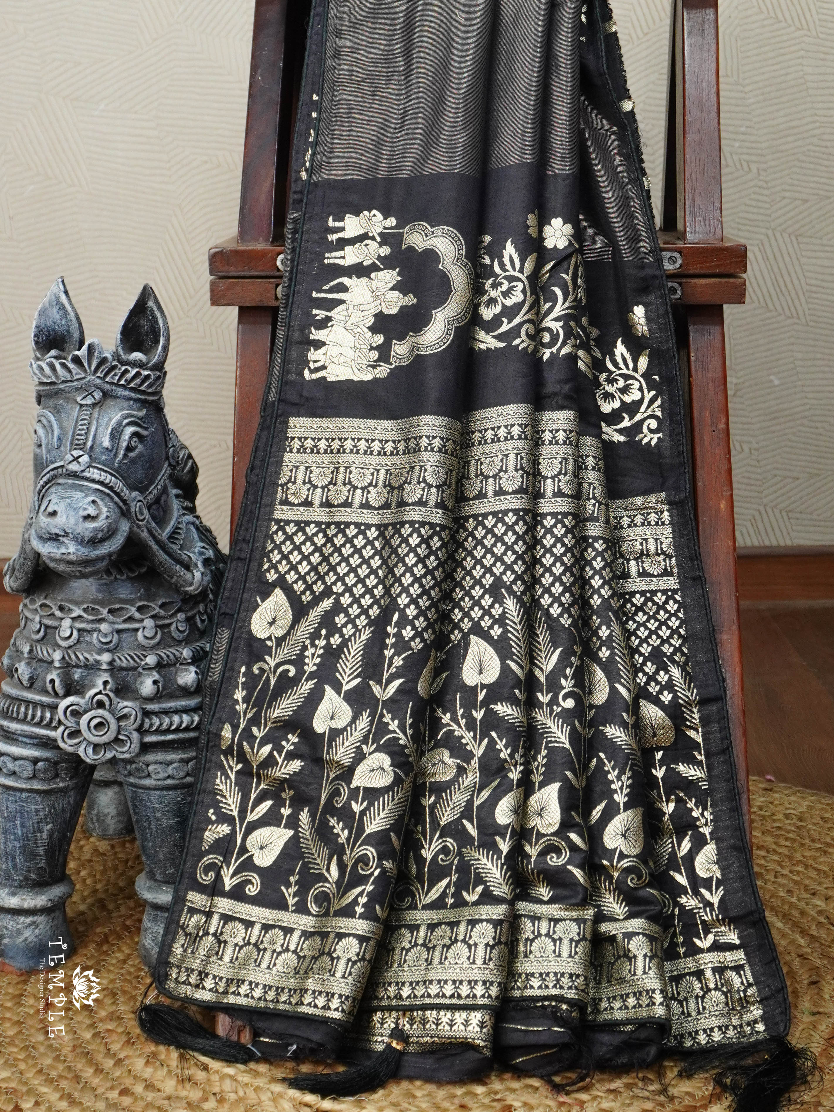 Viscose Georgette Saree | TTDS2967