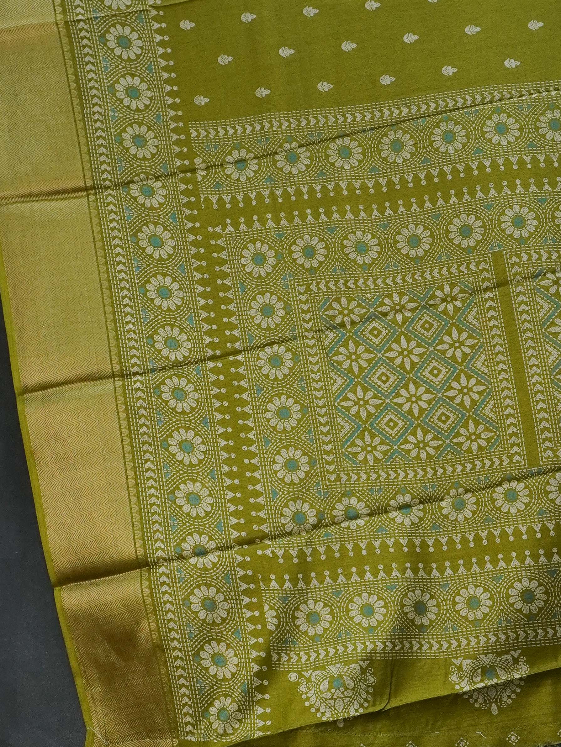 Printed Dola Saree | TTDS3397