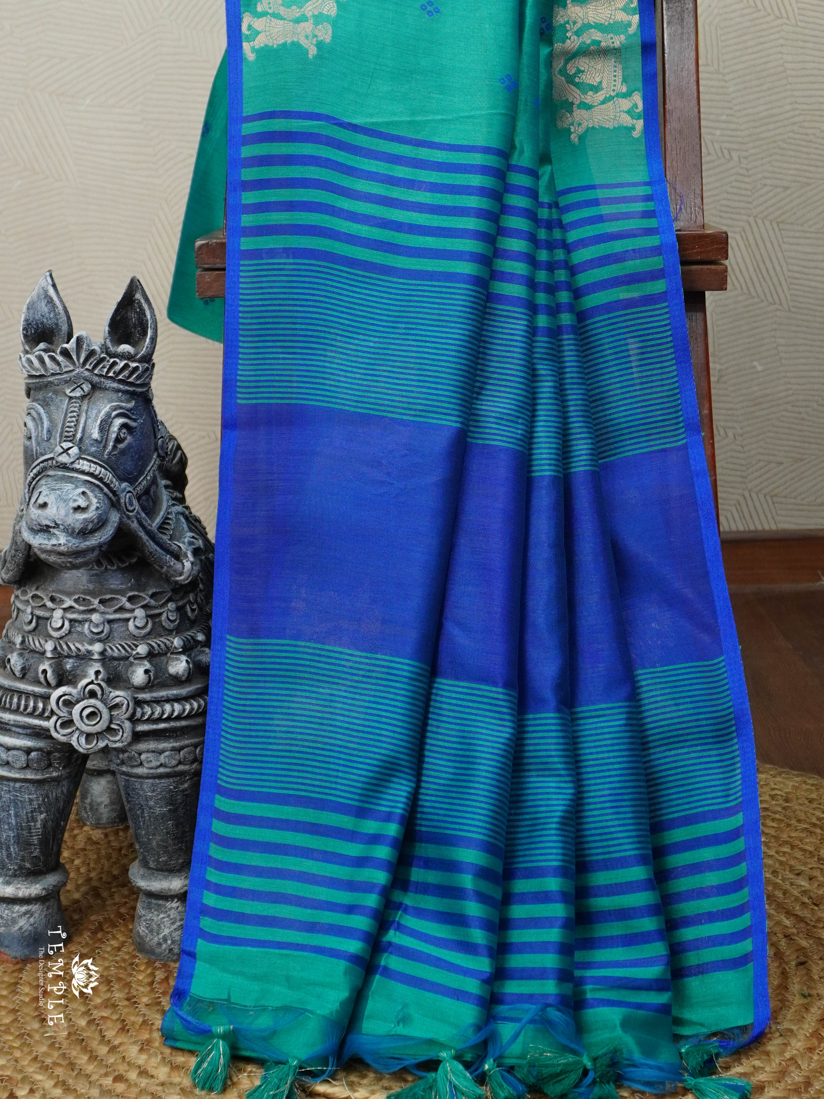 Raw Silk Saree | TTDS2969