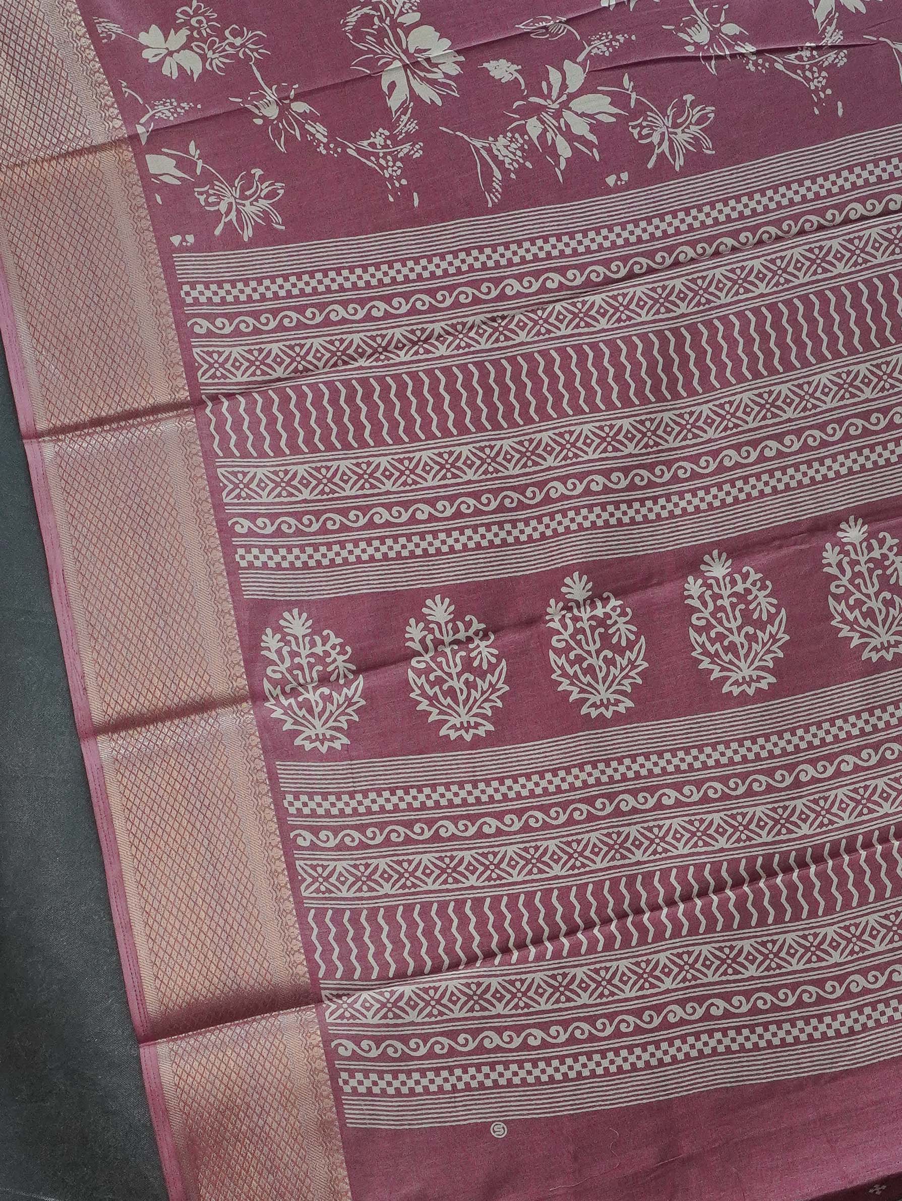 Printed Dola Saree | TTDS3395