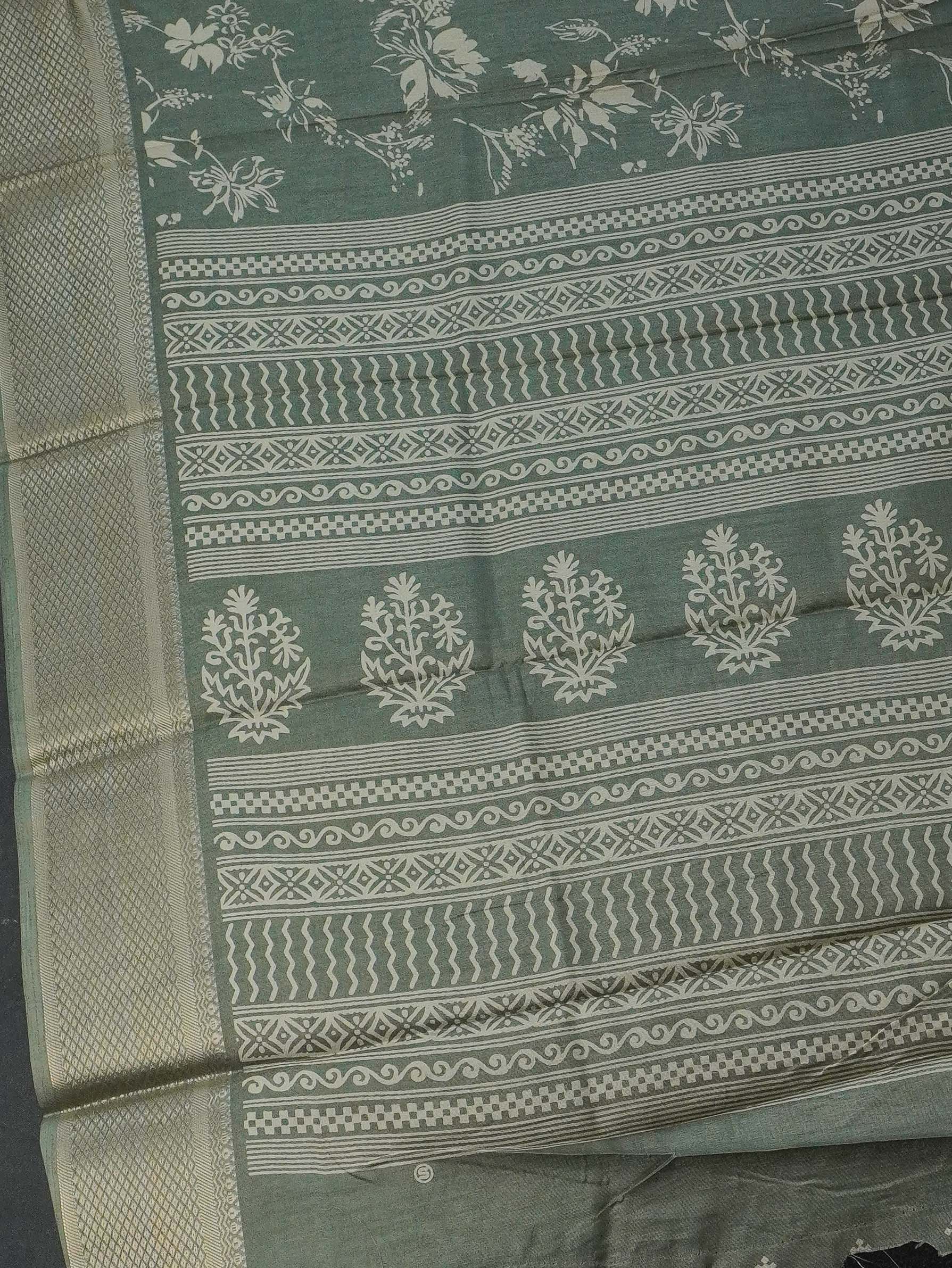Printed Dola Saree | TTDS3395