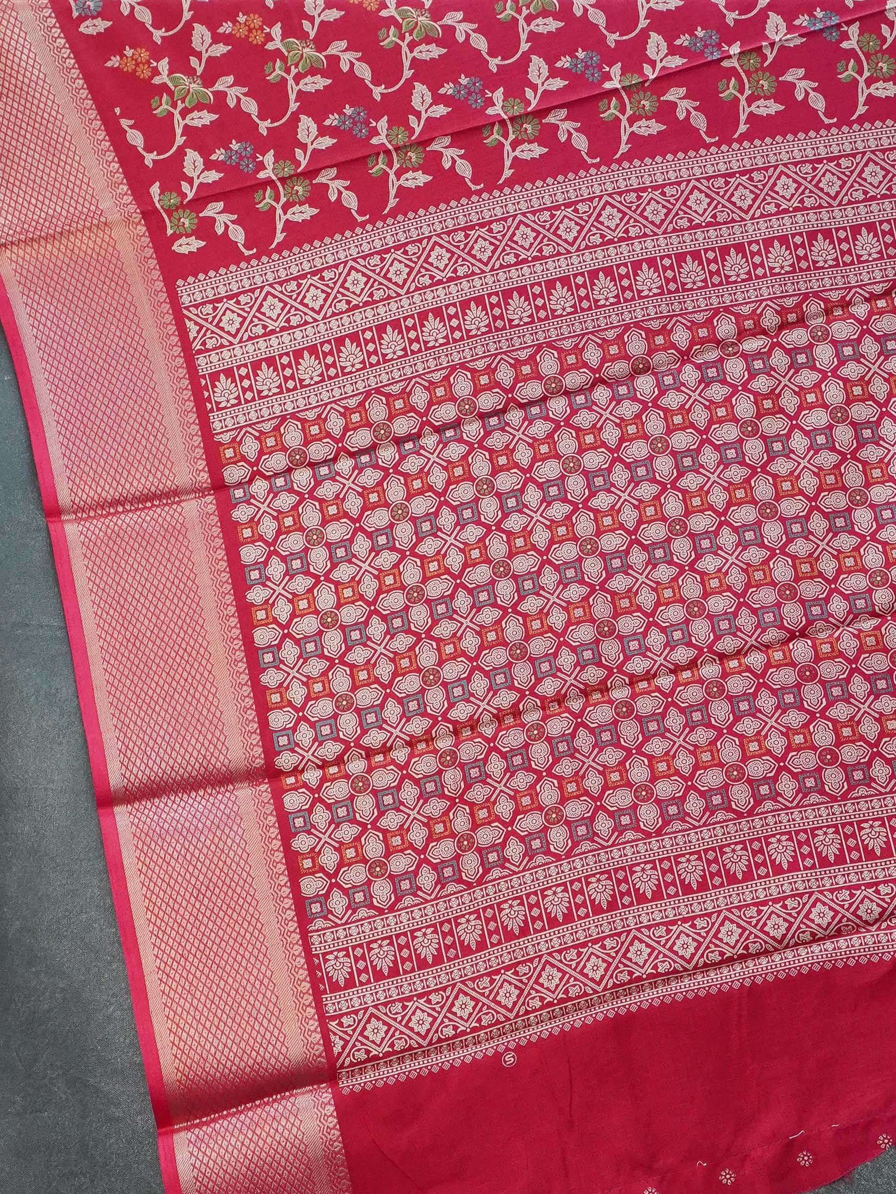 Printed Dola Saree | TTDS3394