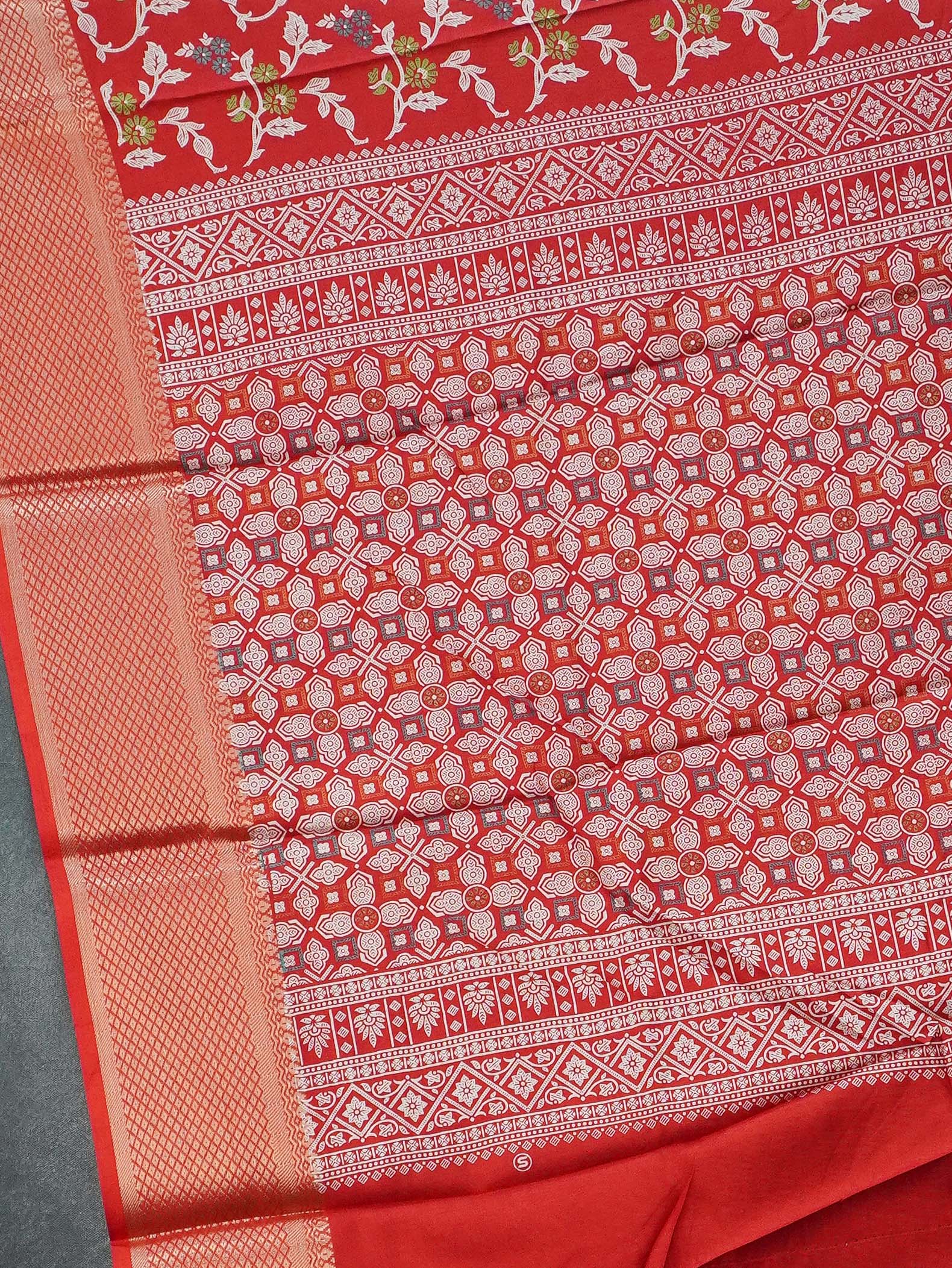 Printed Dola Saree | TTDS3394