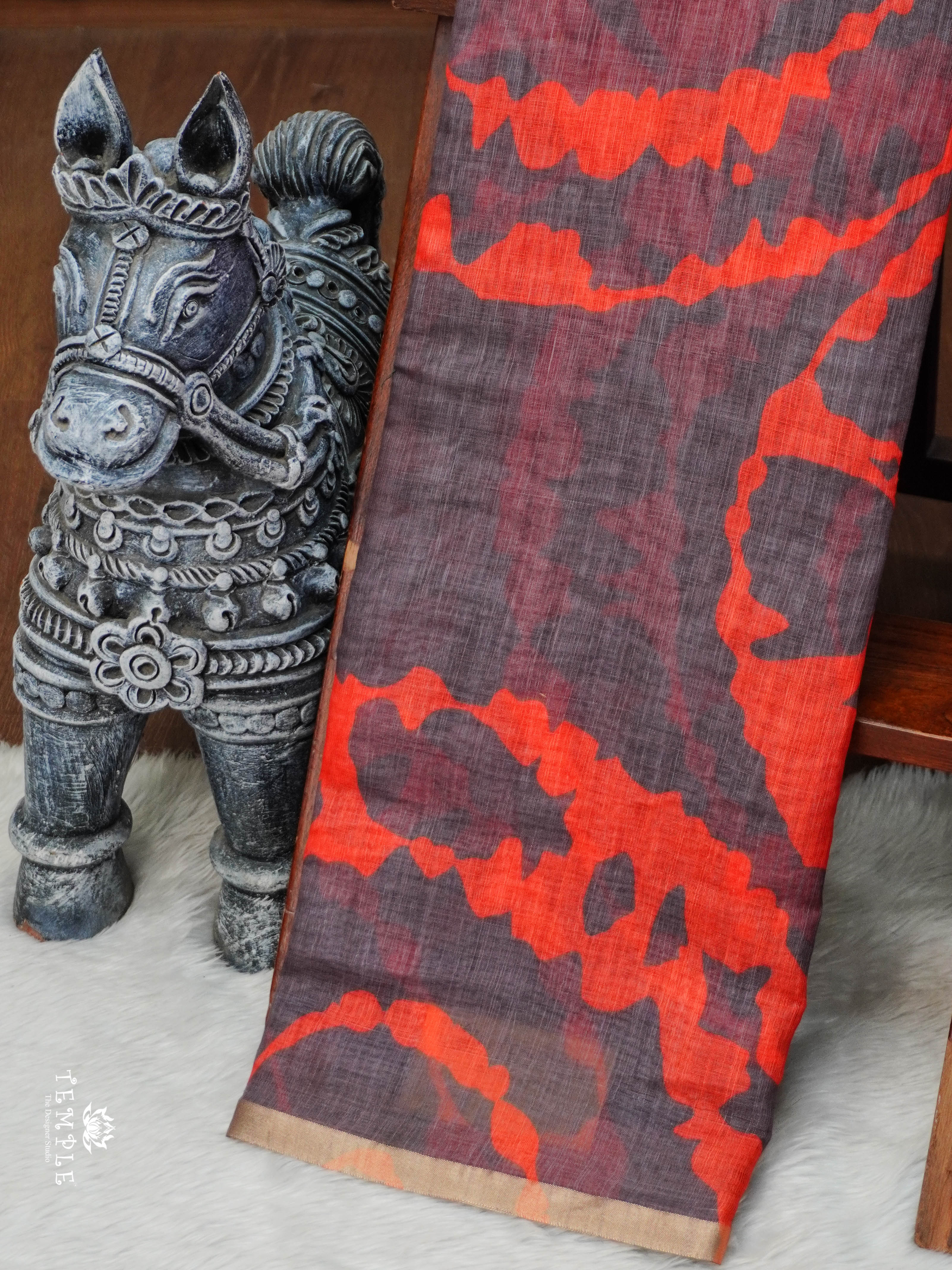 Chanderi cotton saree | TTDS2975