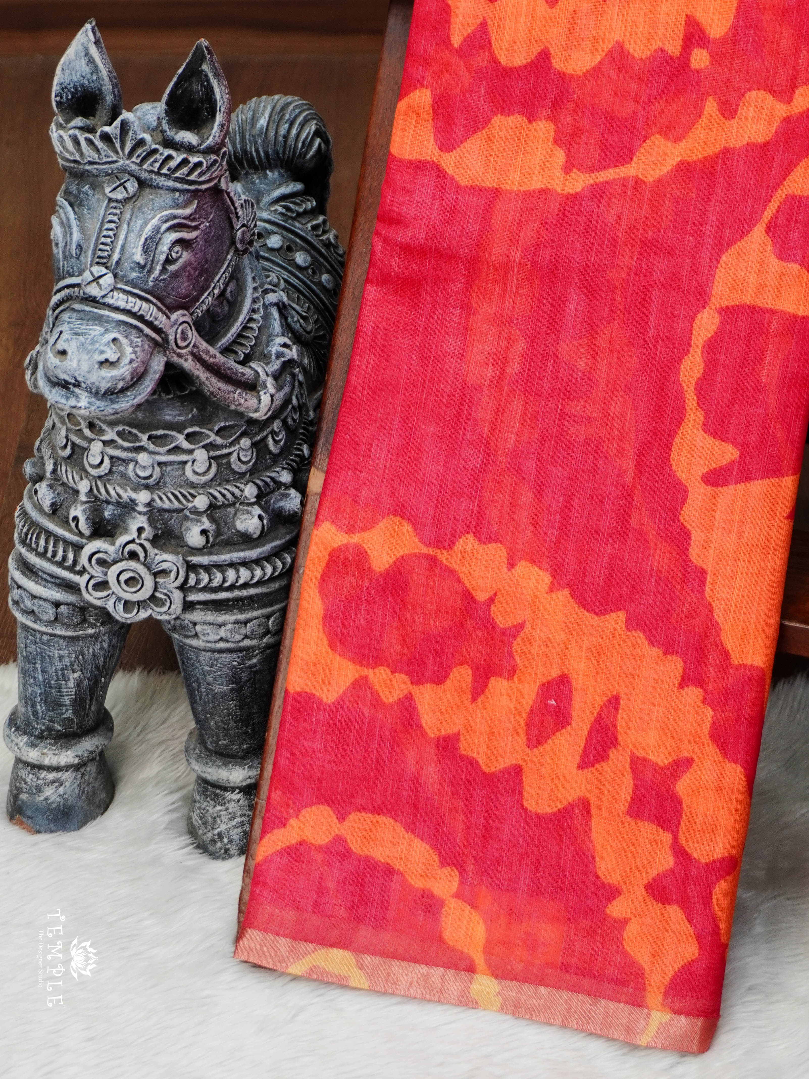 Chanderi cotton saree | TTDS2975