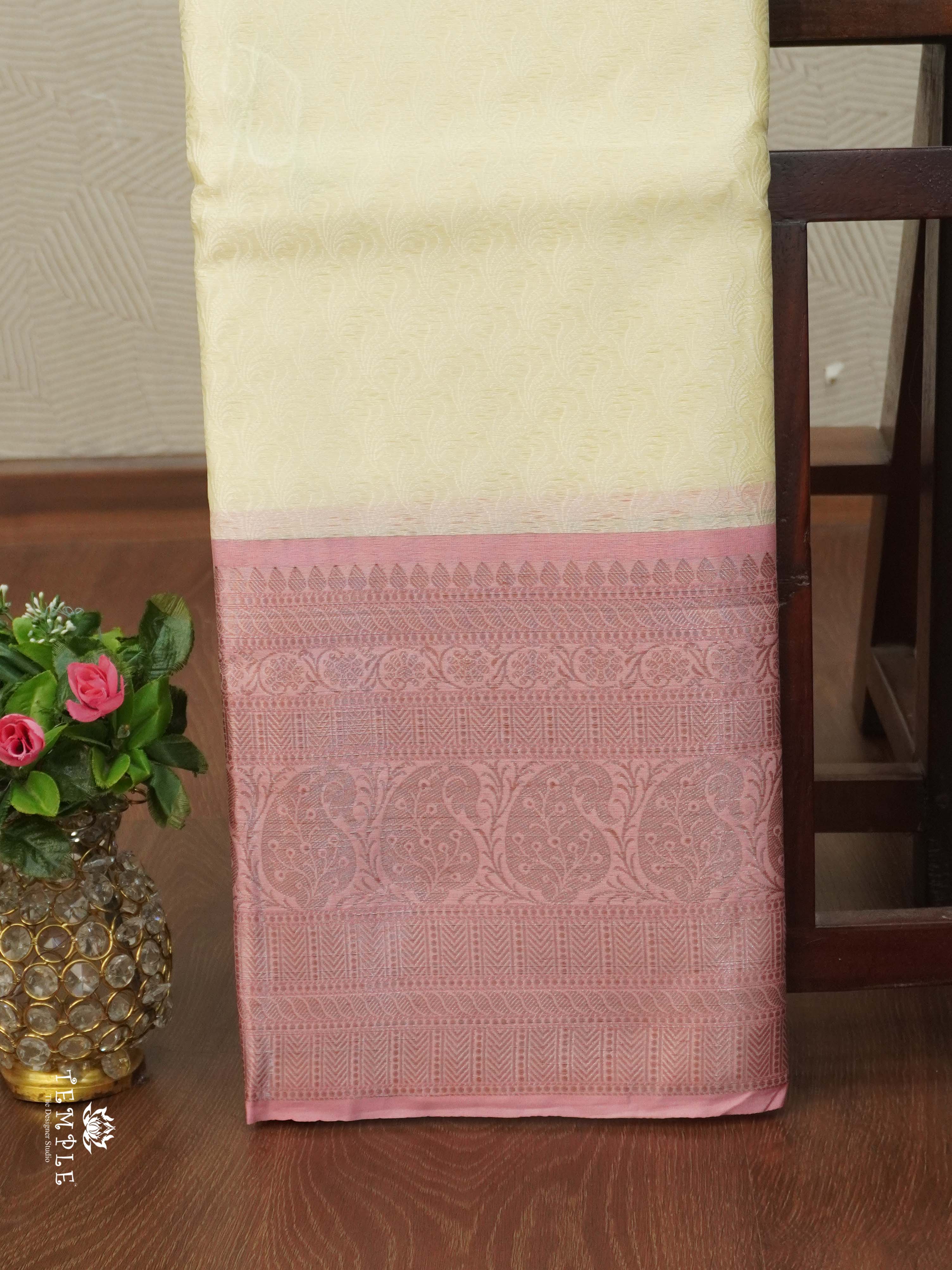 Kora Muslin Saree With Long Border | TTDS2503