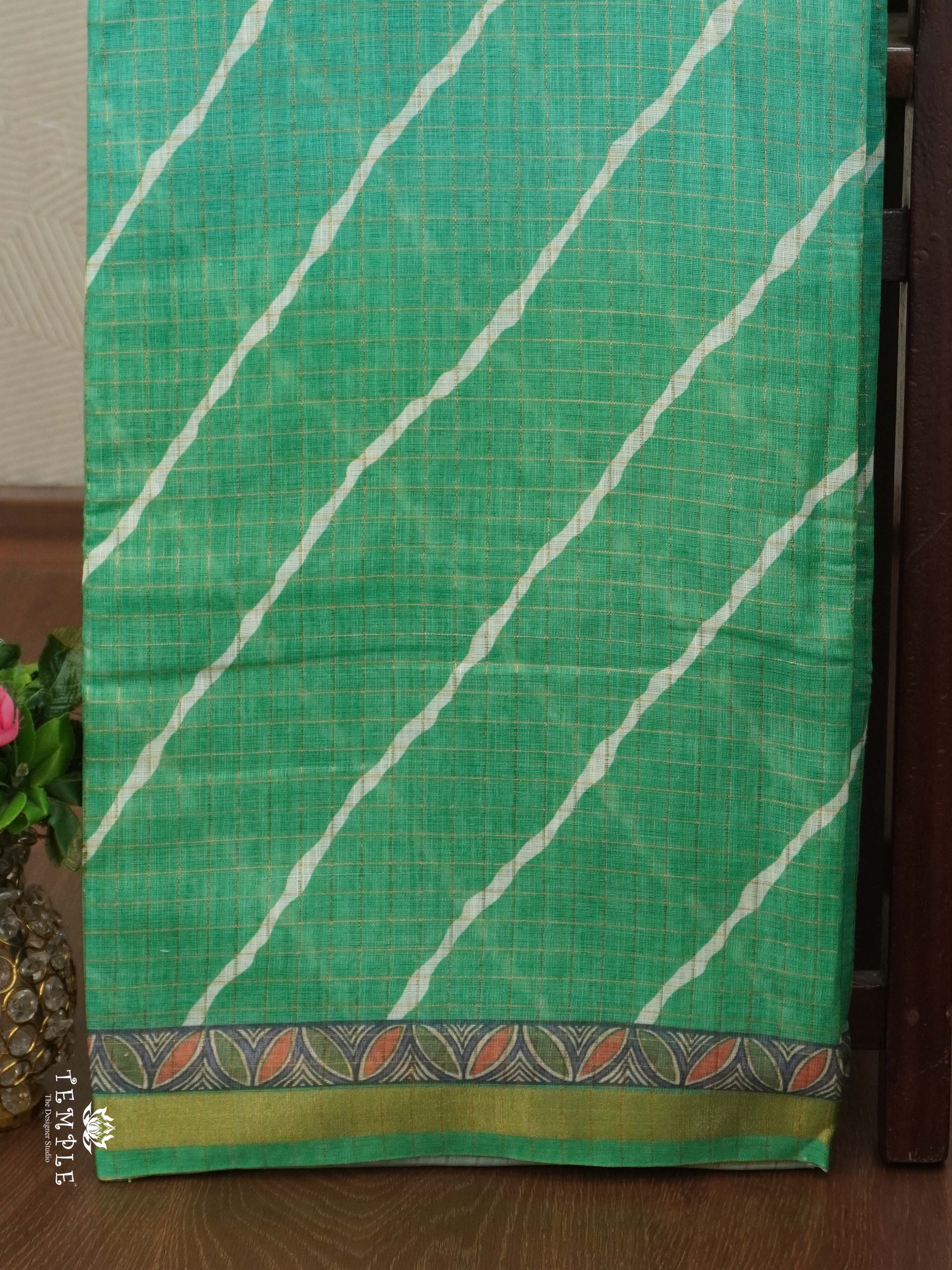 Chanderi Cotton Saree With Triple Shades | TTDS2507