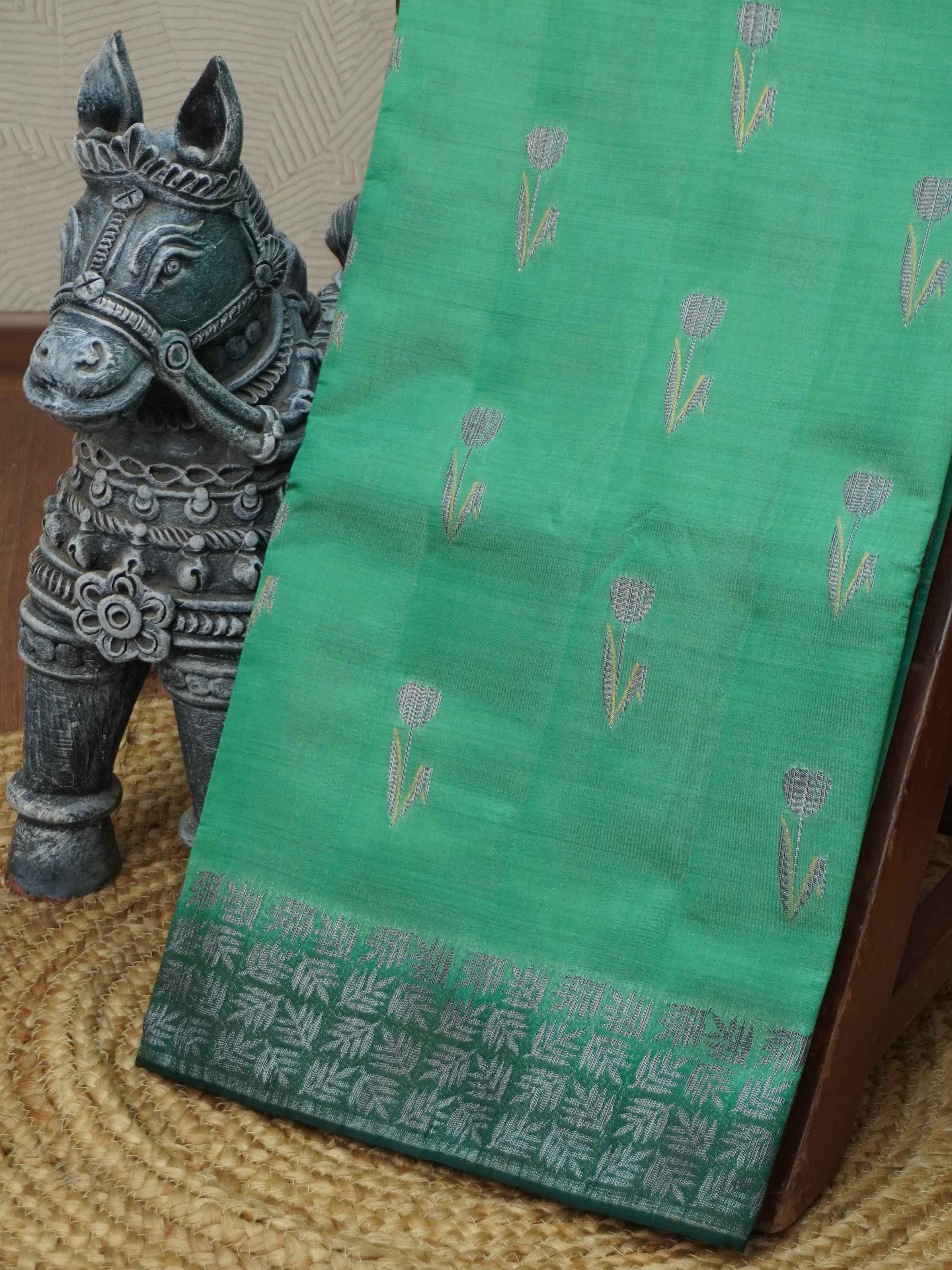 Semi Tussar Silk Saree | TTDS3410