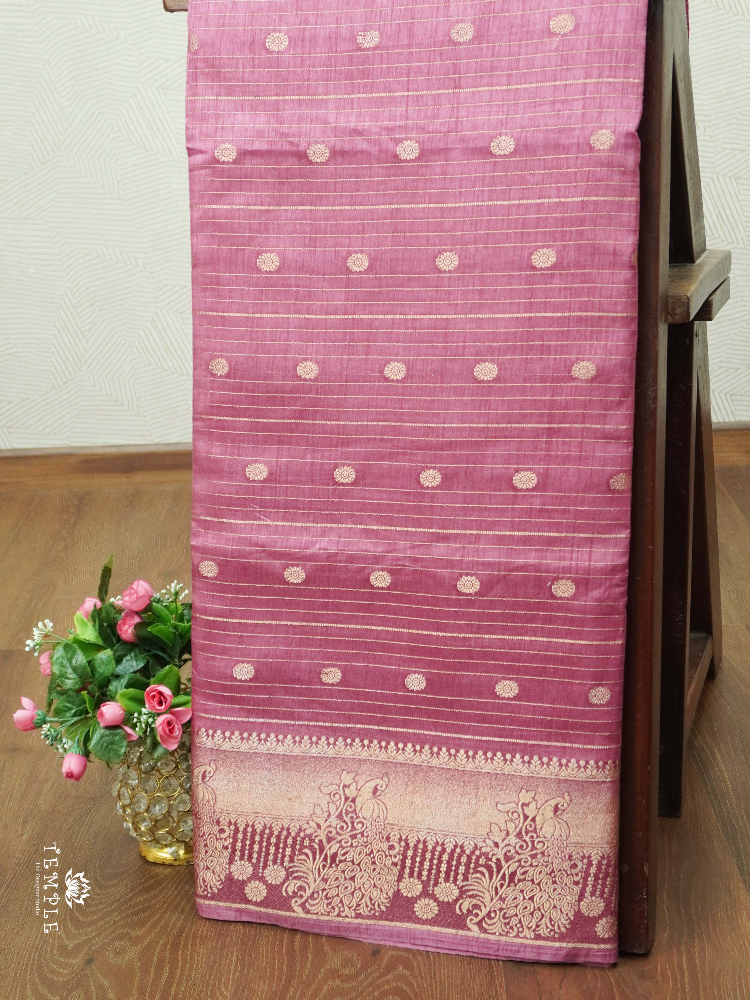 Semi Tussar Silk Saree | TTDS2036