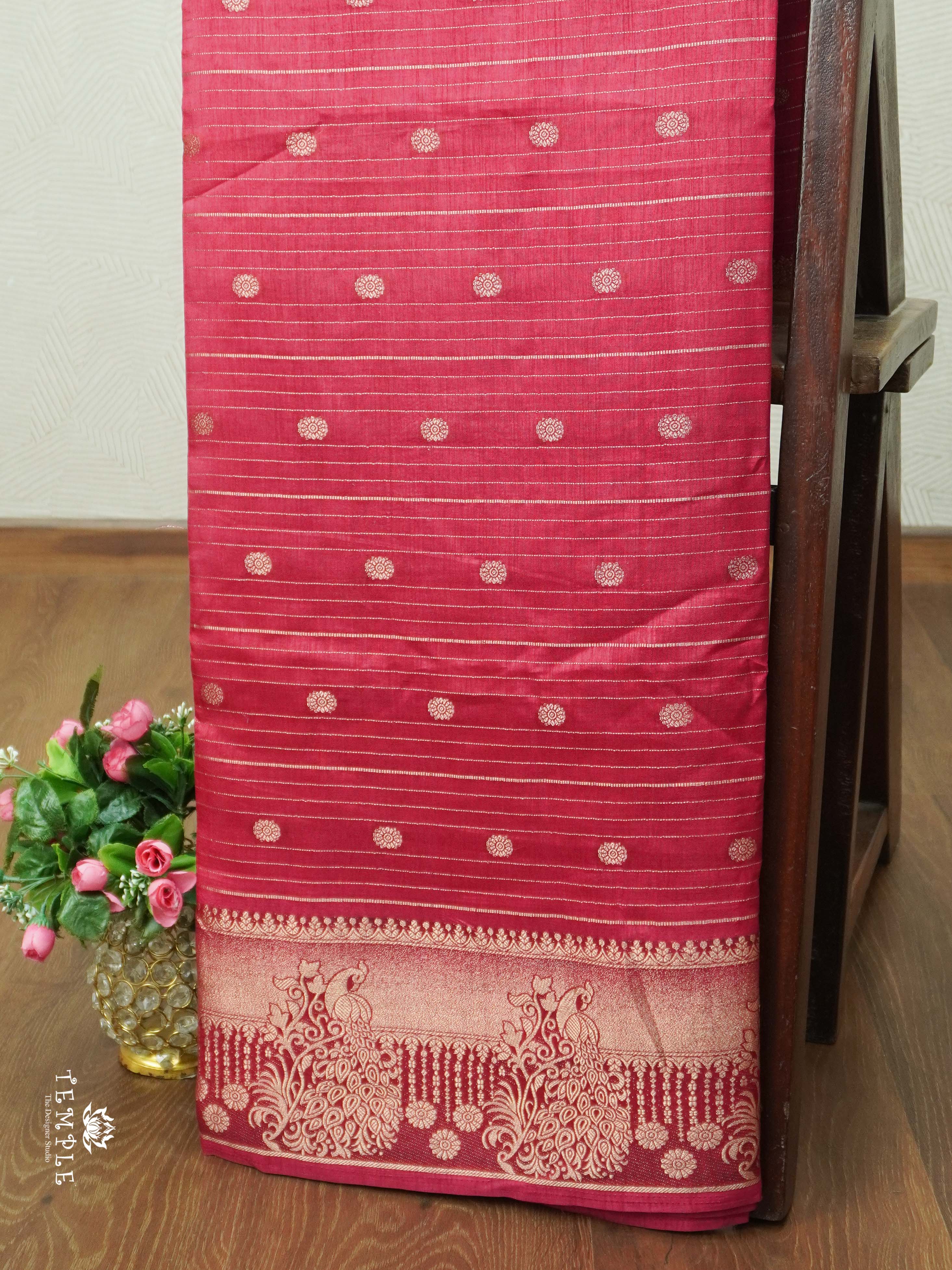 Semi Tussar Silk Saree | TTDS2036