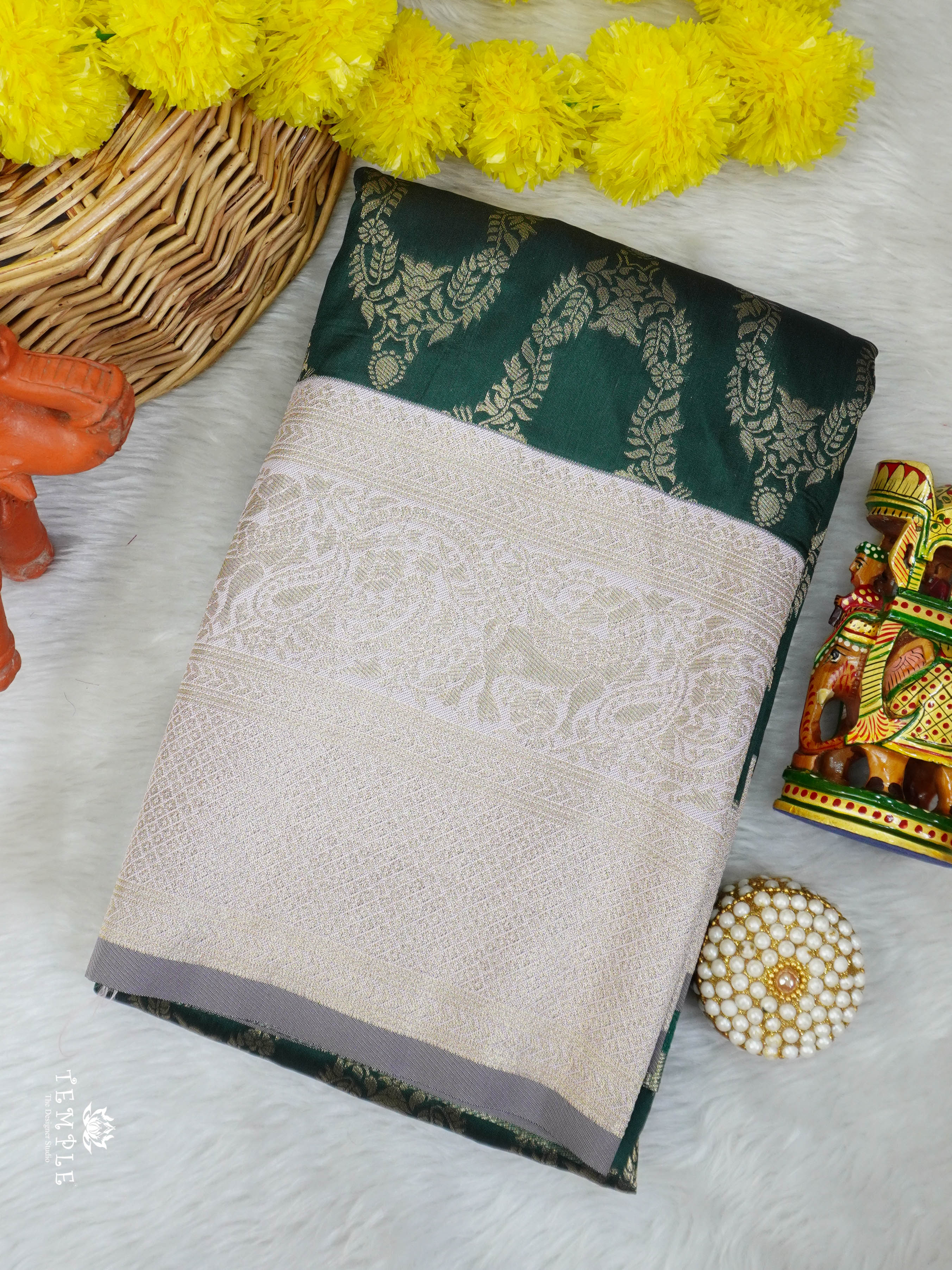 Semi Silk Saree | TTDS2982