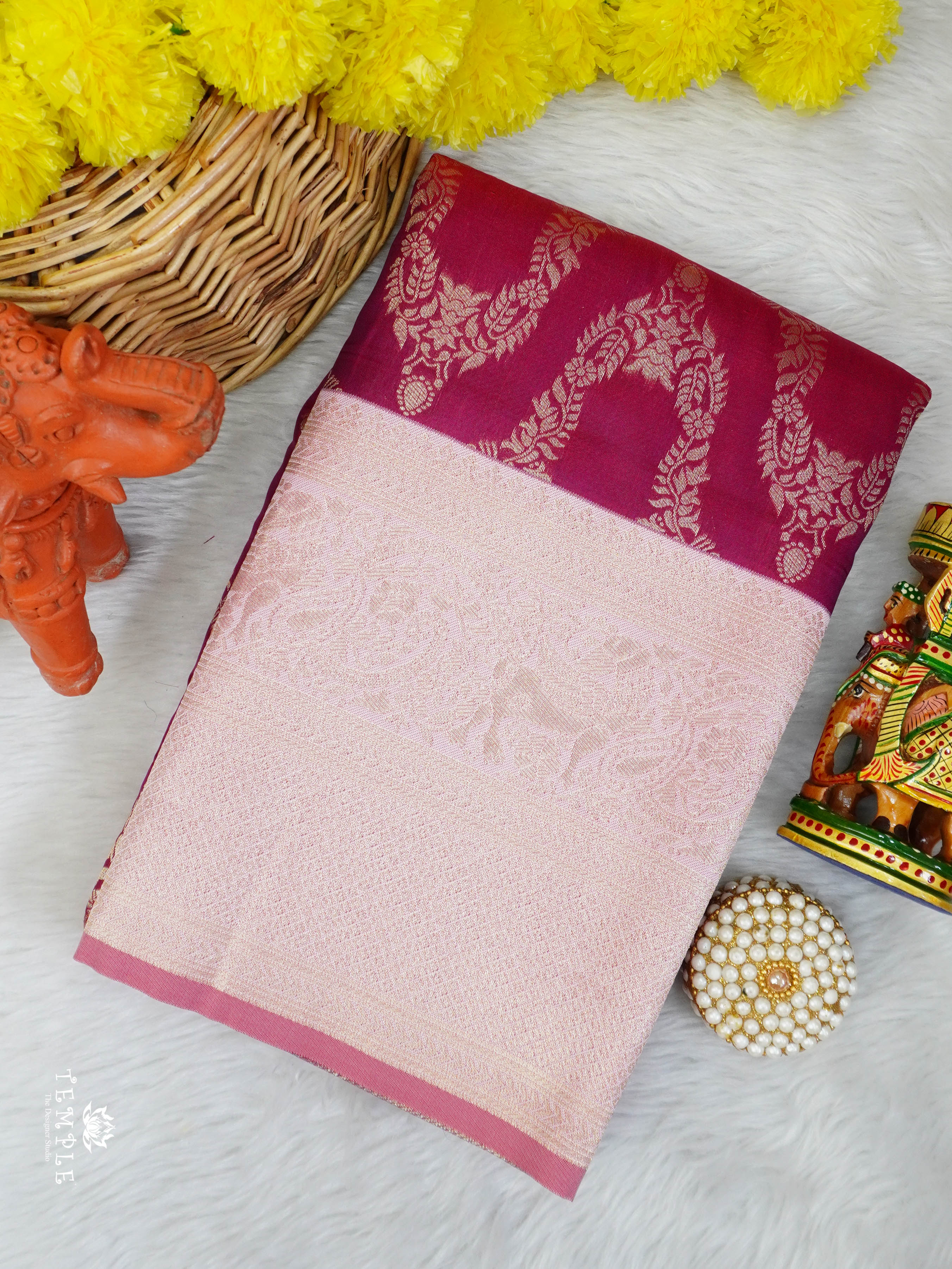 Semi Silk Saree | TTDS2982