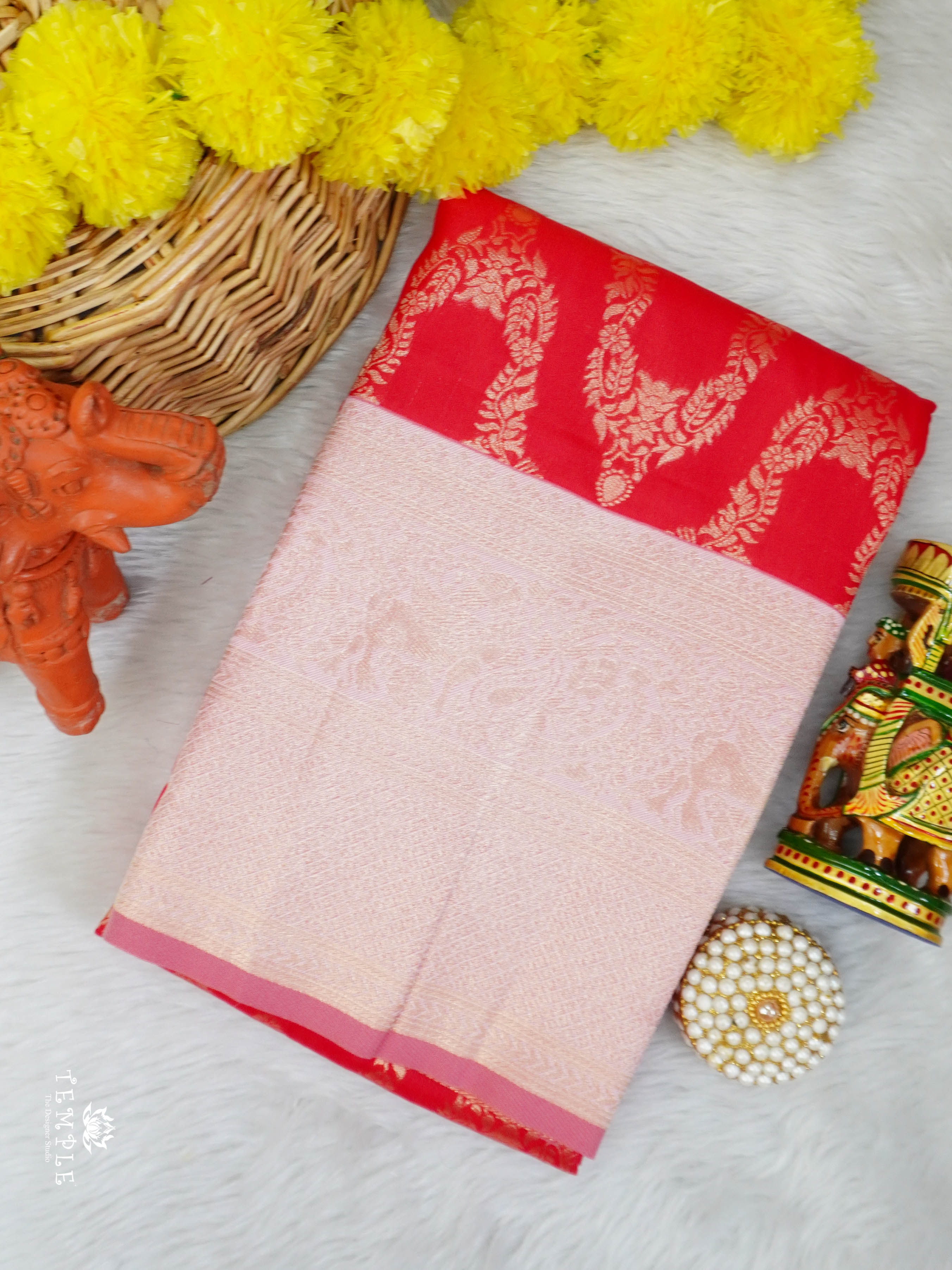 Semi Silk Saree | TTDS2982