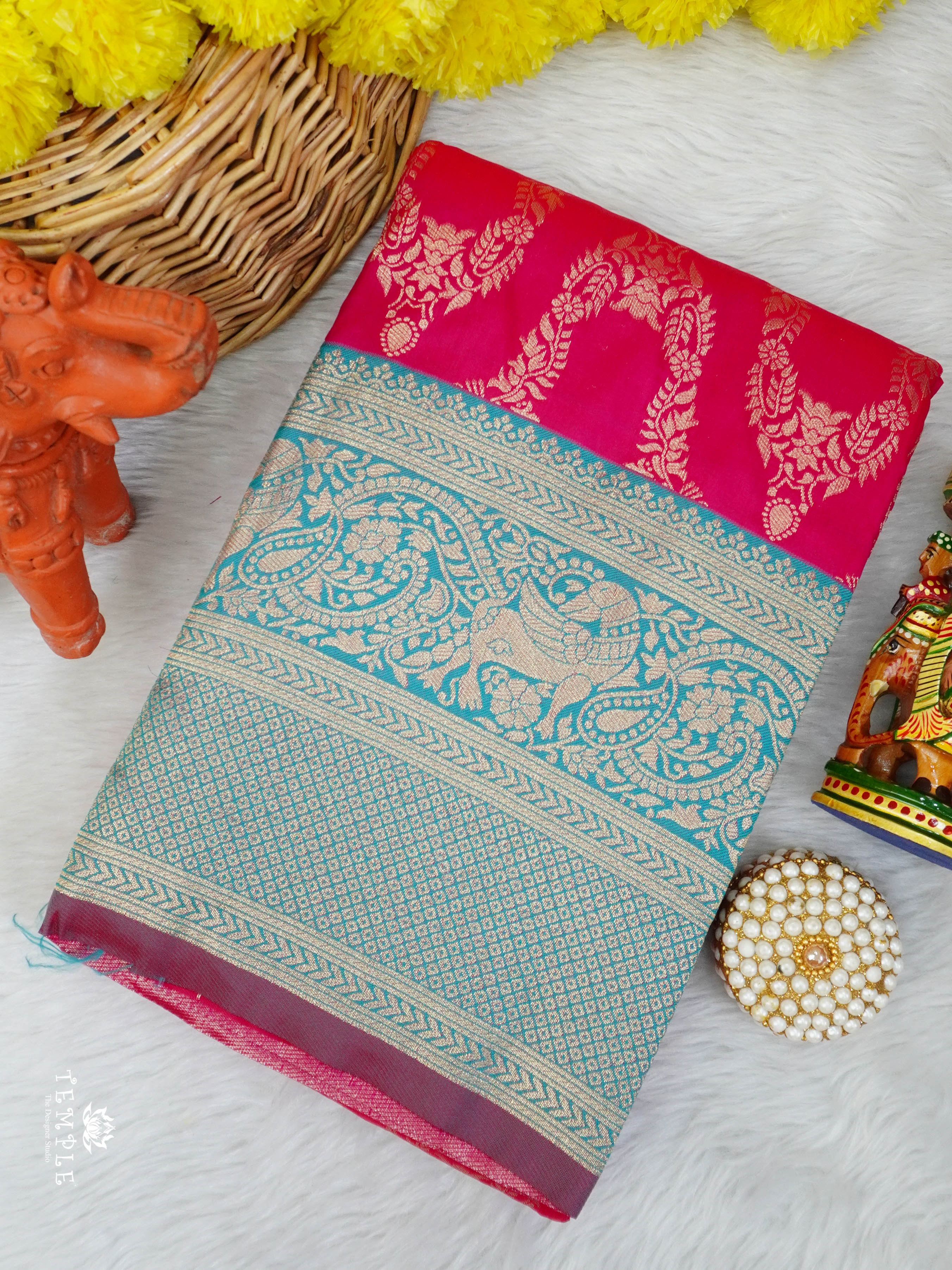 Semi Silk Saree | TTDS2982