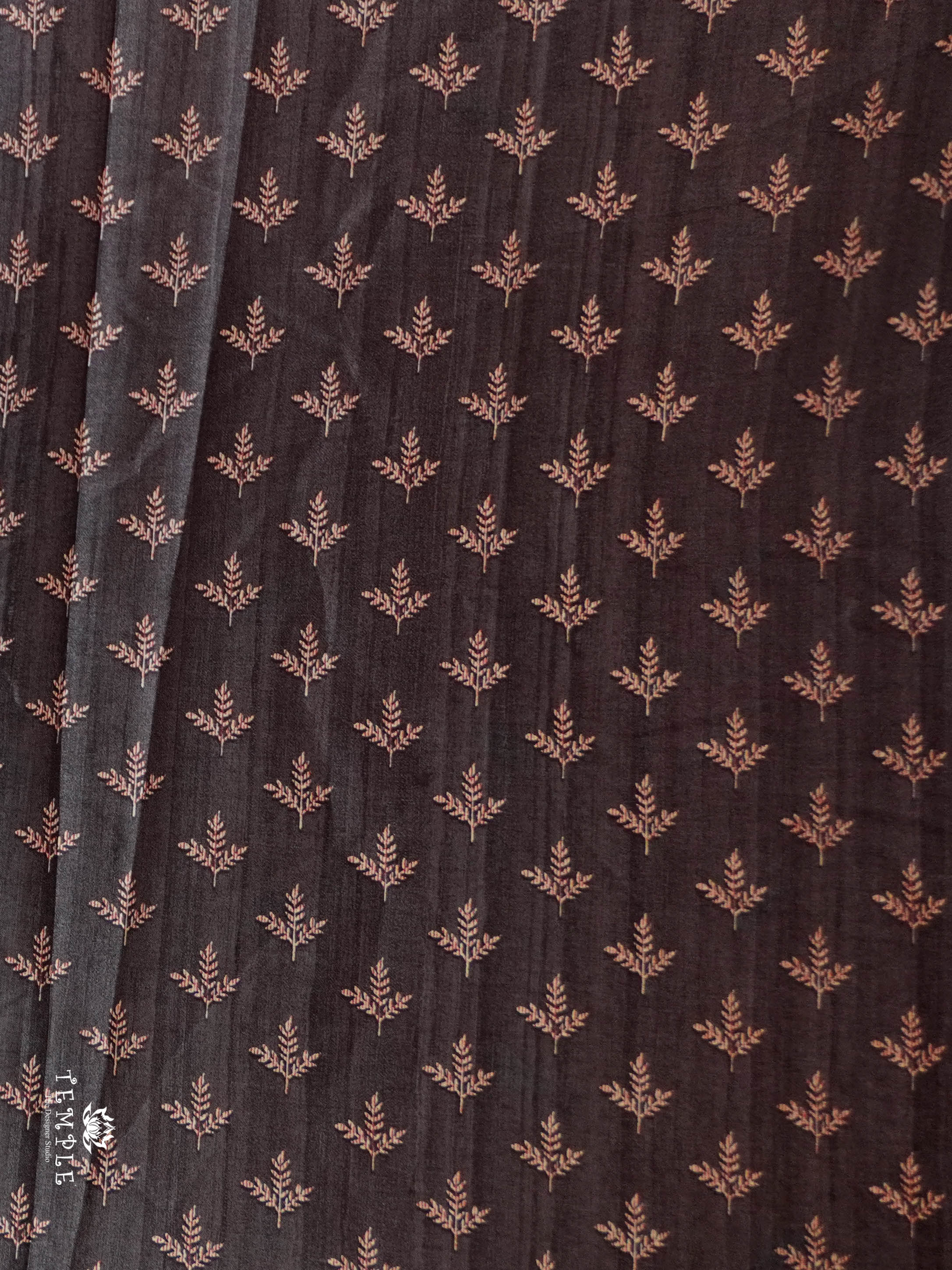 Printed Cotton Saree | TTDS2984