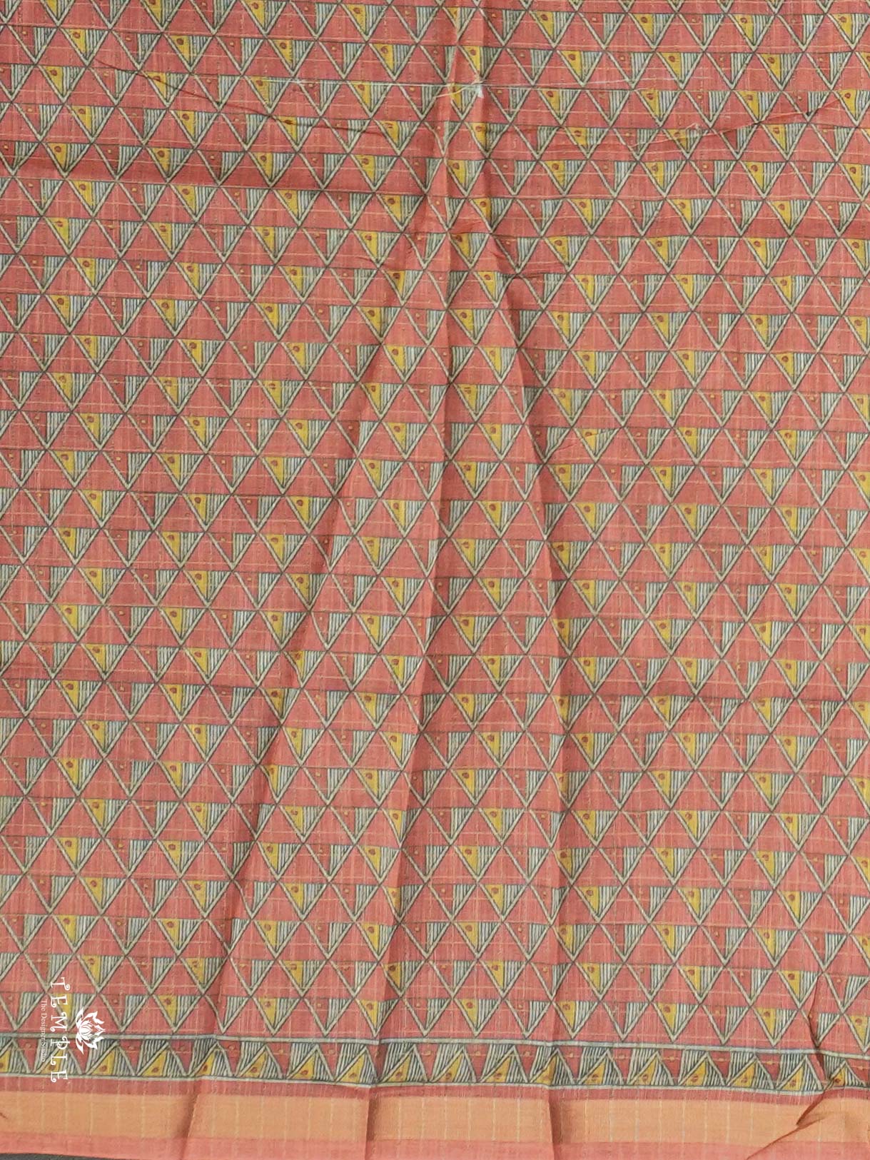 Chanderi Cotton Saree With Triple Shades | TTDS2506