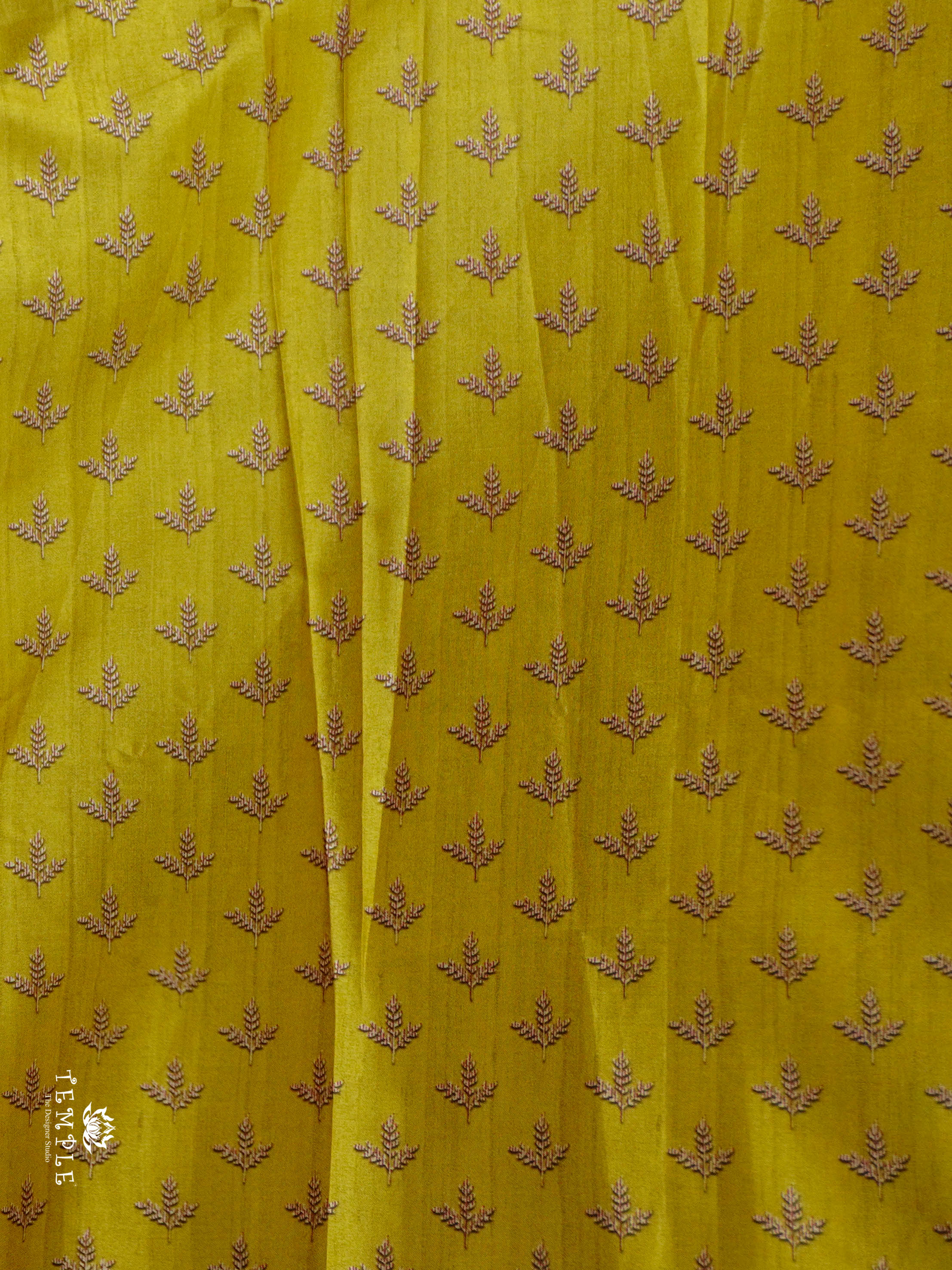 Printed Cotton Saree | TTDS2984