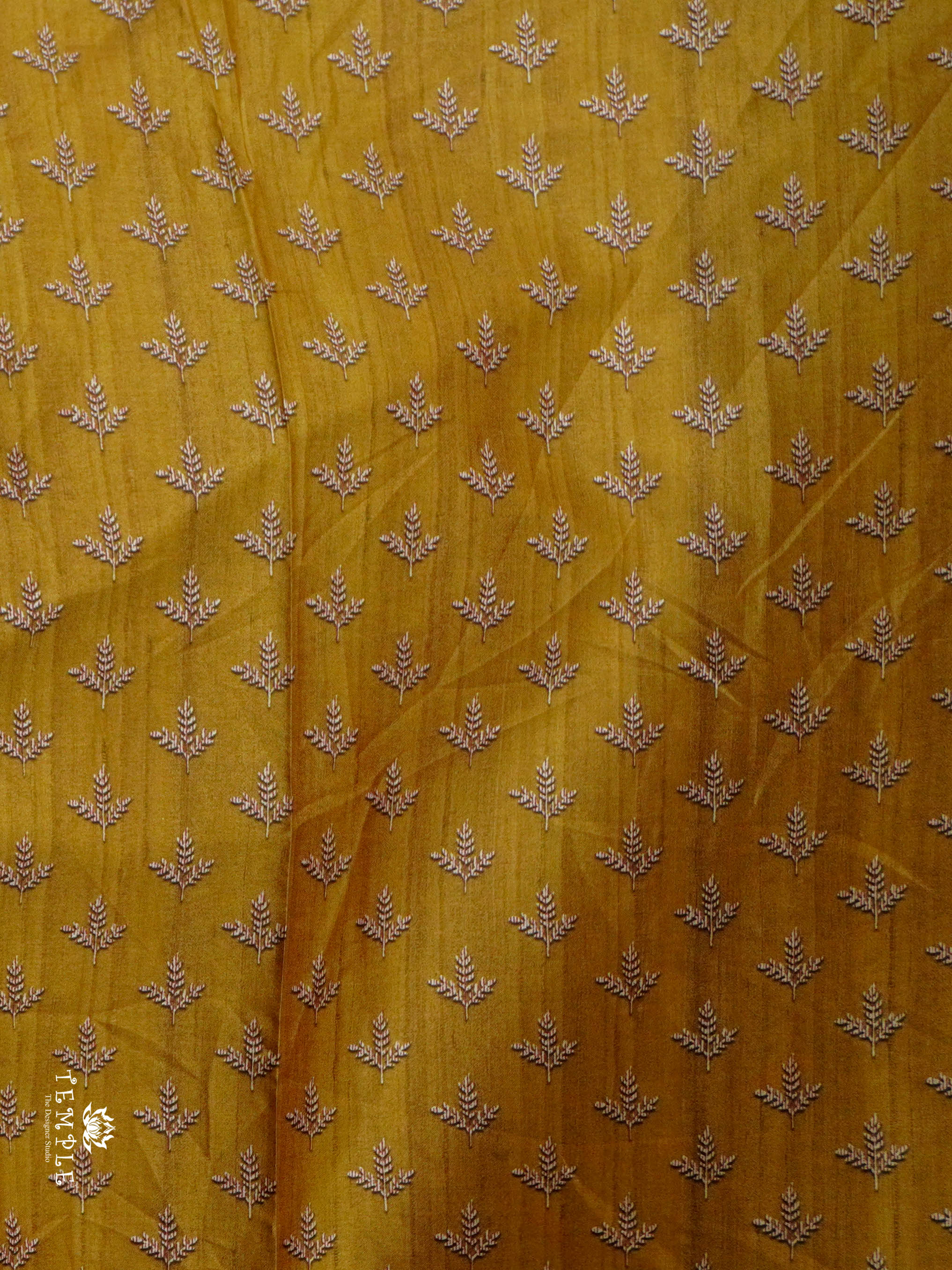 Printed Cotton Saree | TTDS2984