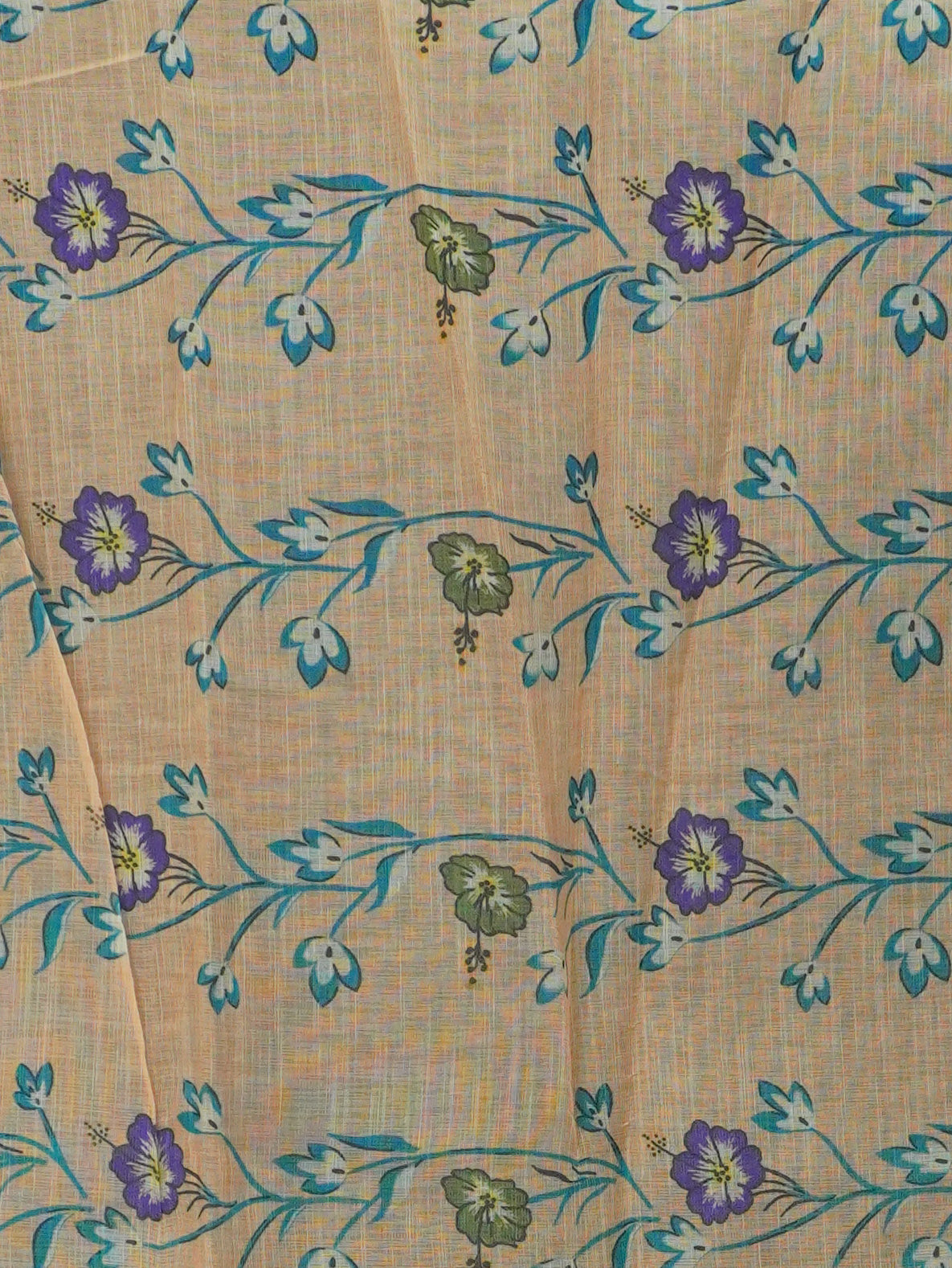 Linen Cotton Saree | TTDS3411