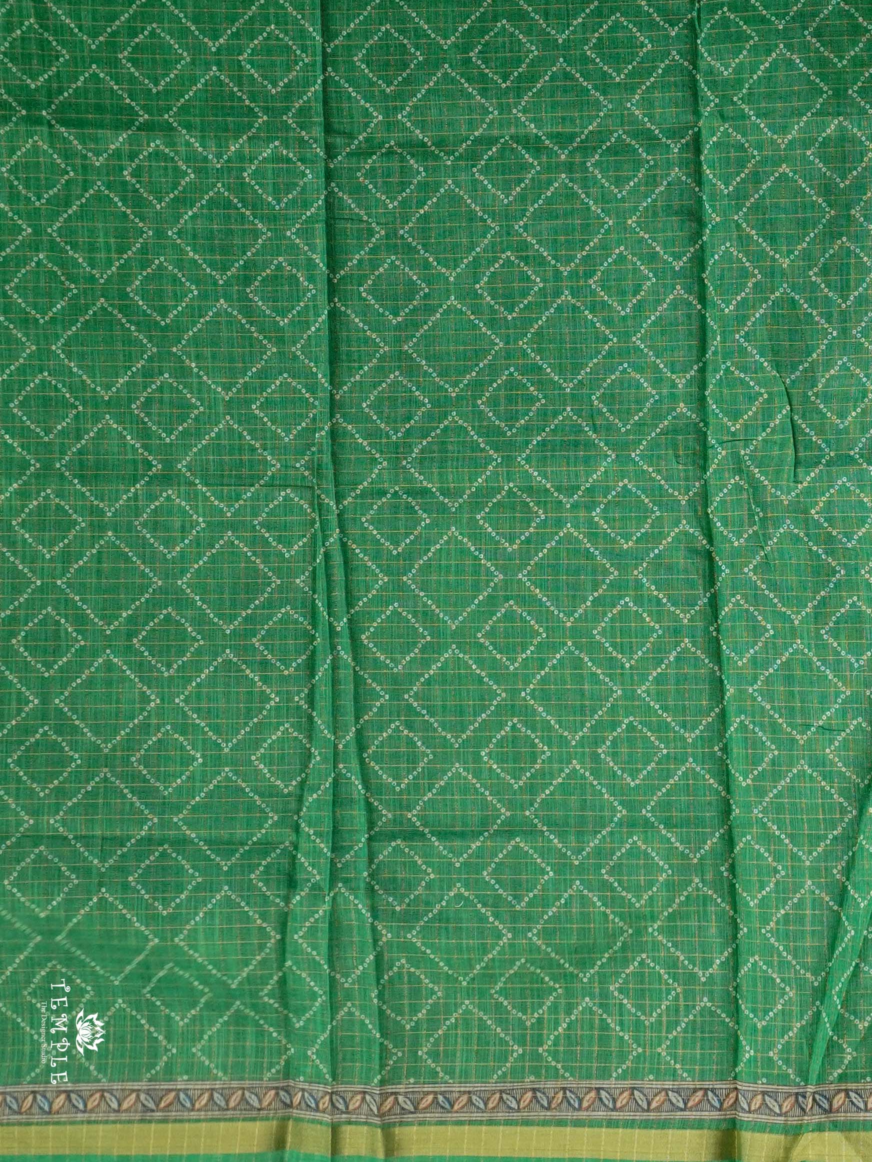 Chanderi Cotton Saree With Triple Shades | TTDS2504