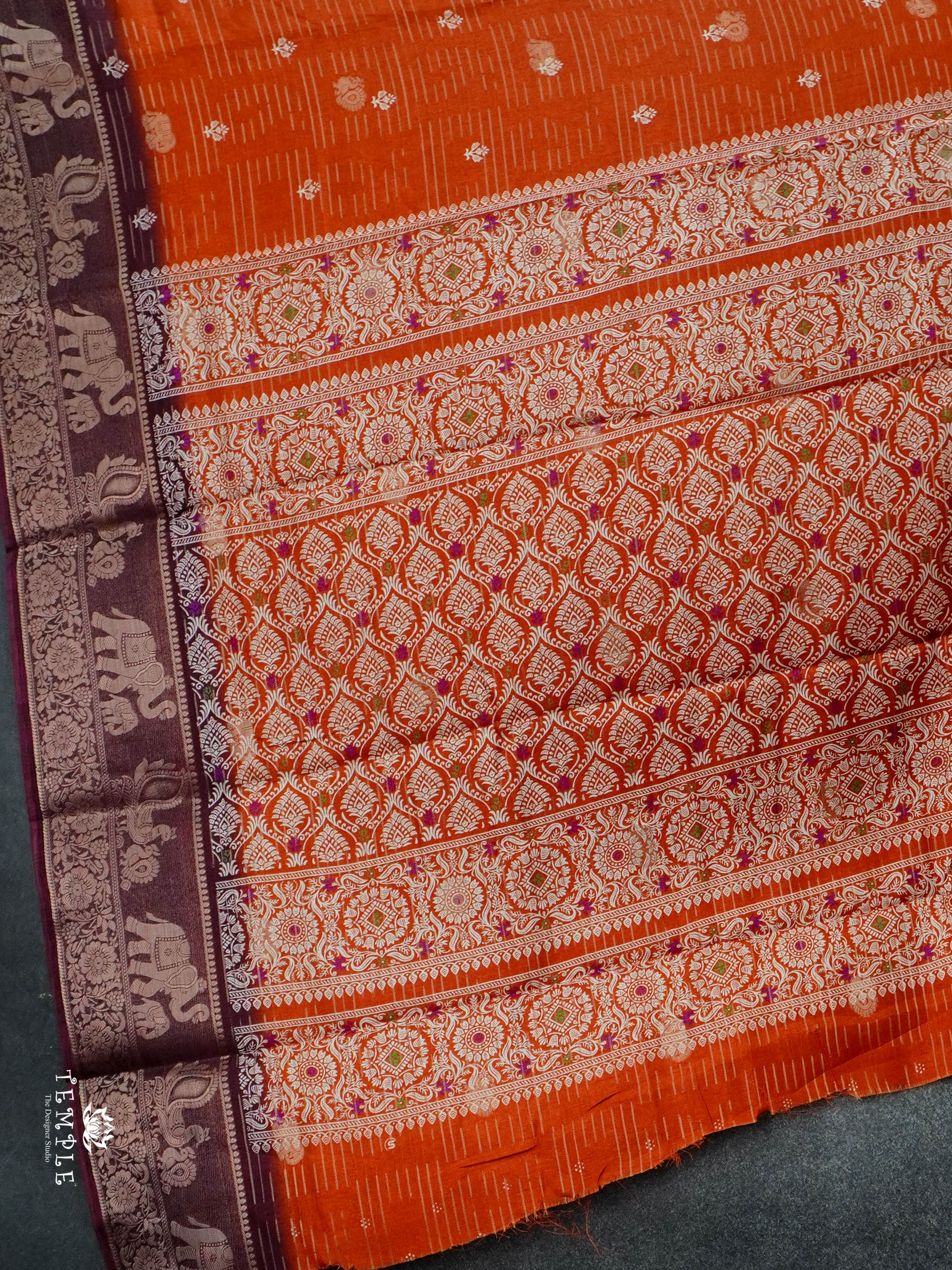Sungudi Cotton Saree | TTDS2979